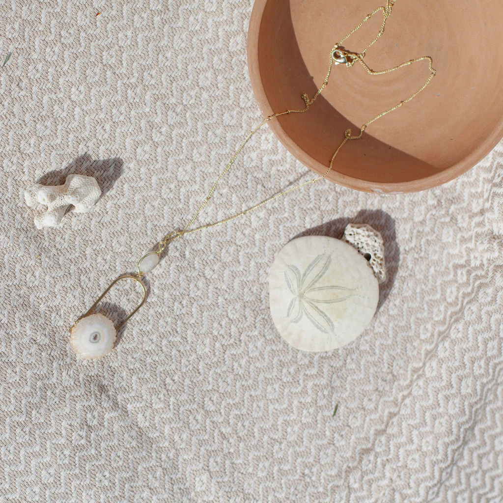 Solar Quartz Eye Necklace - Image 2