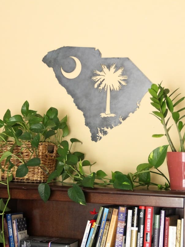 South Carolina Palmetto State Wall Art - Image 3