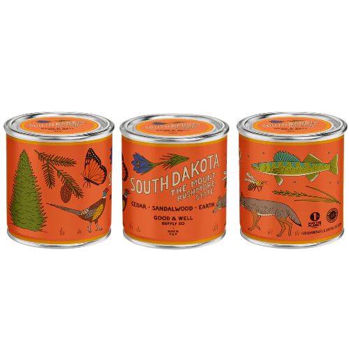 South Dakota State Candle - Image 2