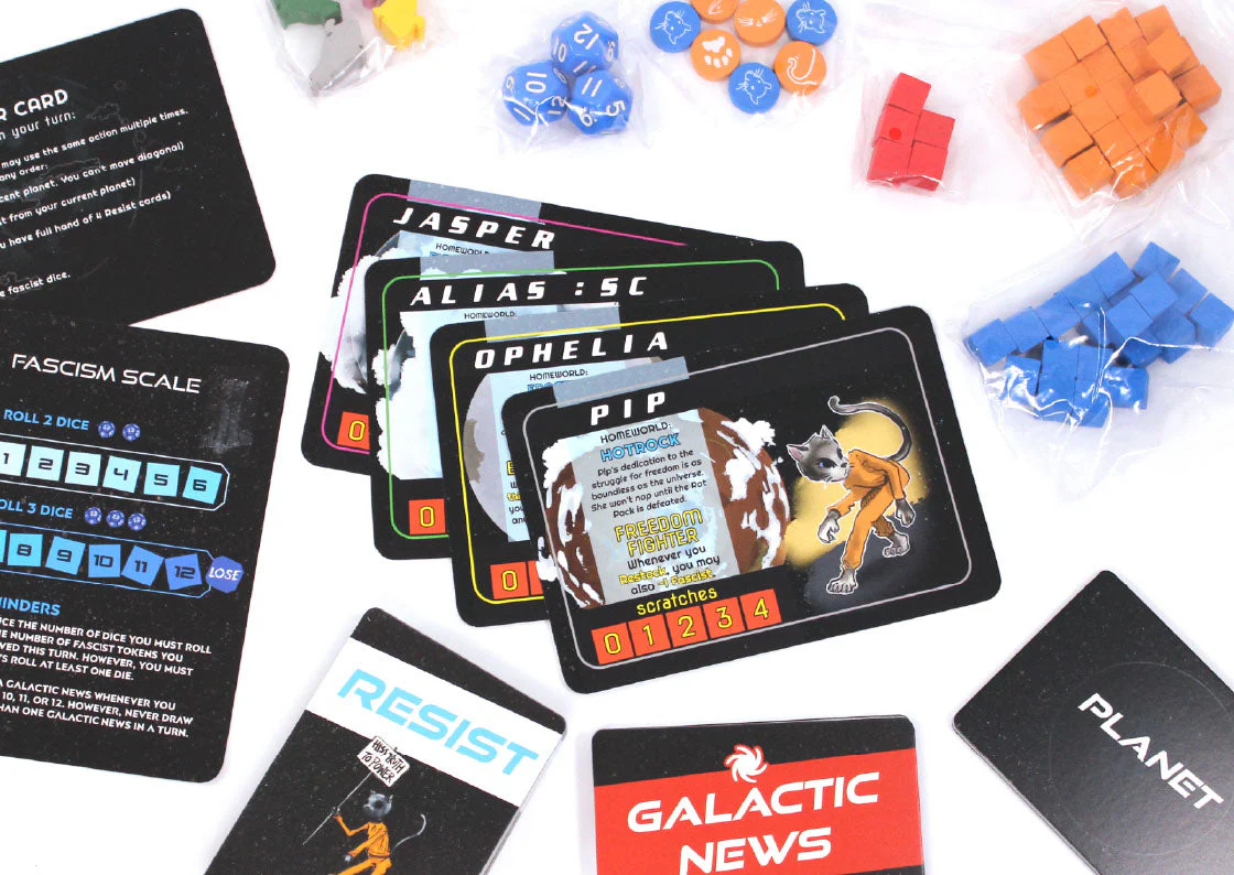 Space Cats Fight Fascism: The Board Game - Image 8