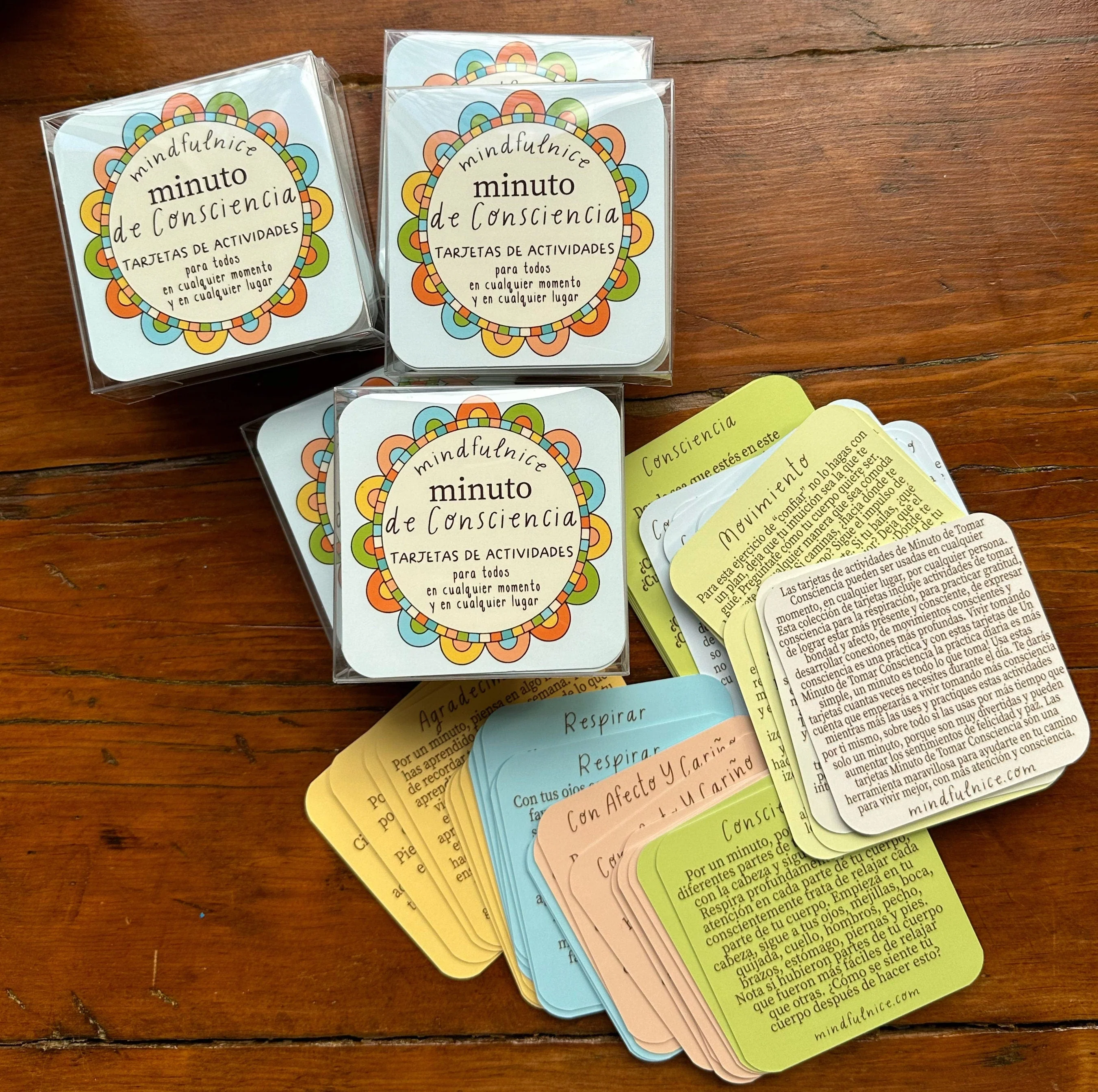 Mindful Minute Activity Cards (SPANISH) - Image 2