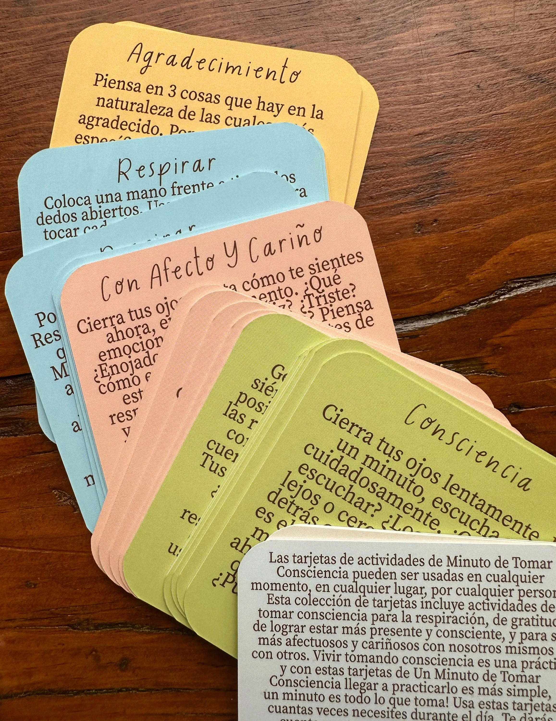 Mindful Minute Activity Cards (SPANISH) - Image 4