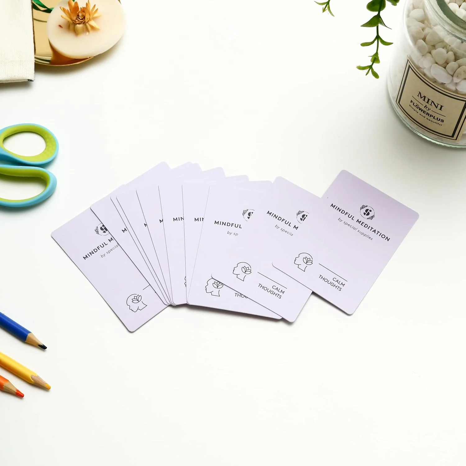 Special Supplies 101 Mindfulness & Meditation Cards Daily Self Care Kit for Stress and Anxiety Relief Relaxation Gift for Teens and Adults Positive Affirmations with Meaningful Practices - Image 3