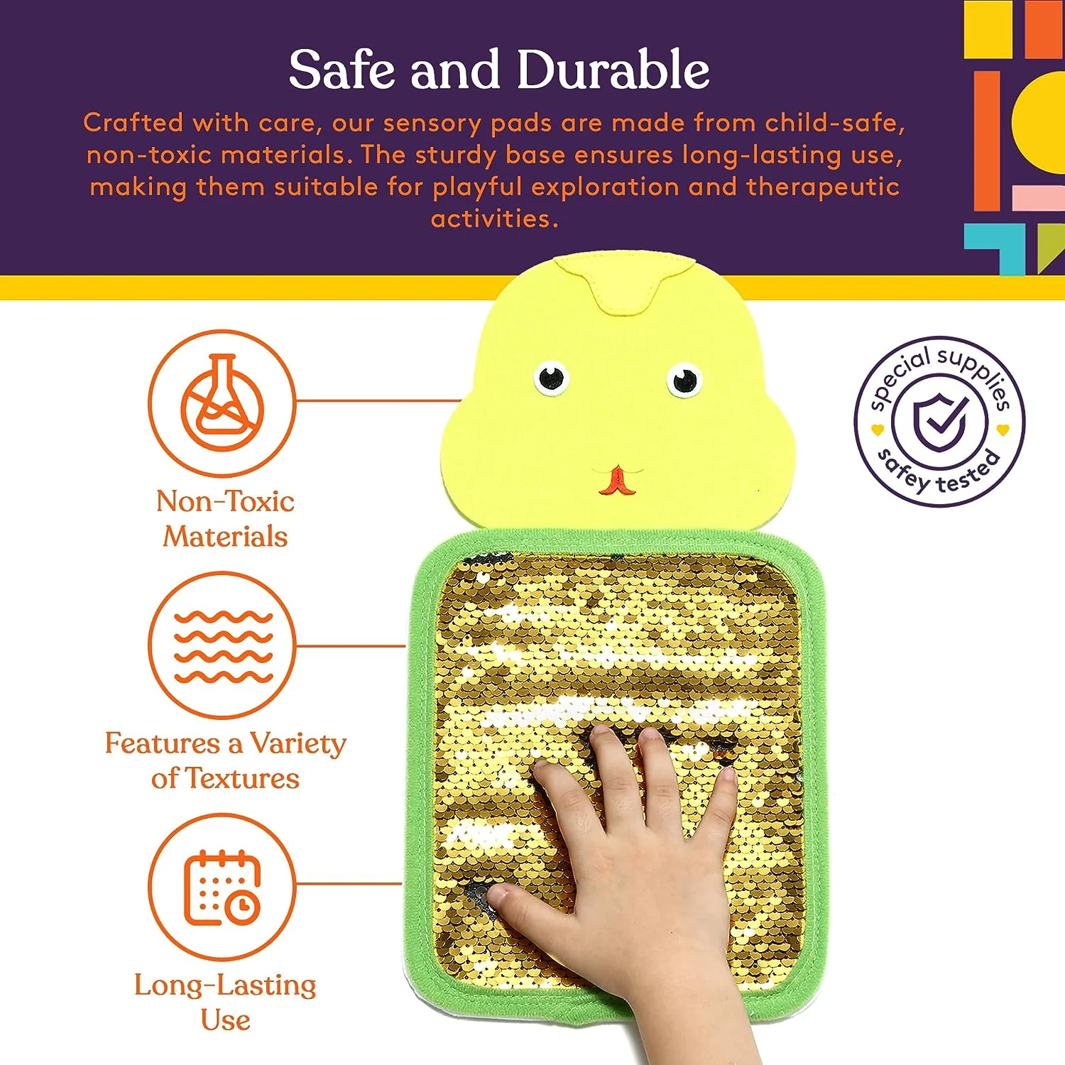 Special Supplies Sensory Zoo Animal Mats, 10 Sets, Tactile Stimulation for Kids, Supports Autistic and Processing Challenges, Calming and Stimulating Early Learning Play - Image 2