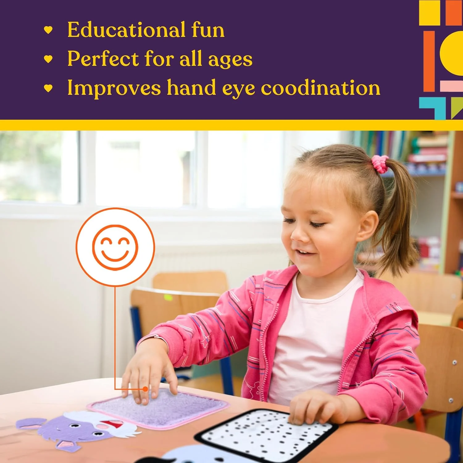 Special Supplies Sensory Zoo Animal Mats, 10 Sets, Tactile Stimulation for Kids, Supports Autistic and Processing Challenges, Calming and Stimulating Early Learning Play - Image 7