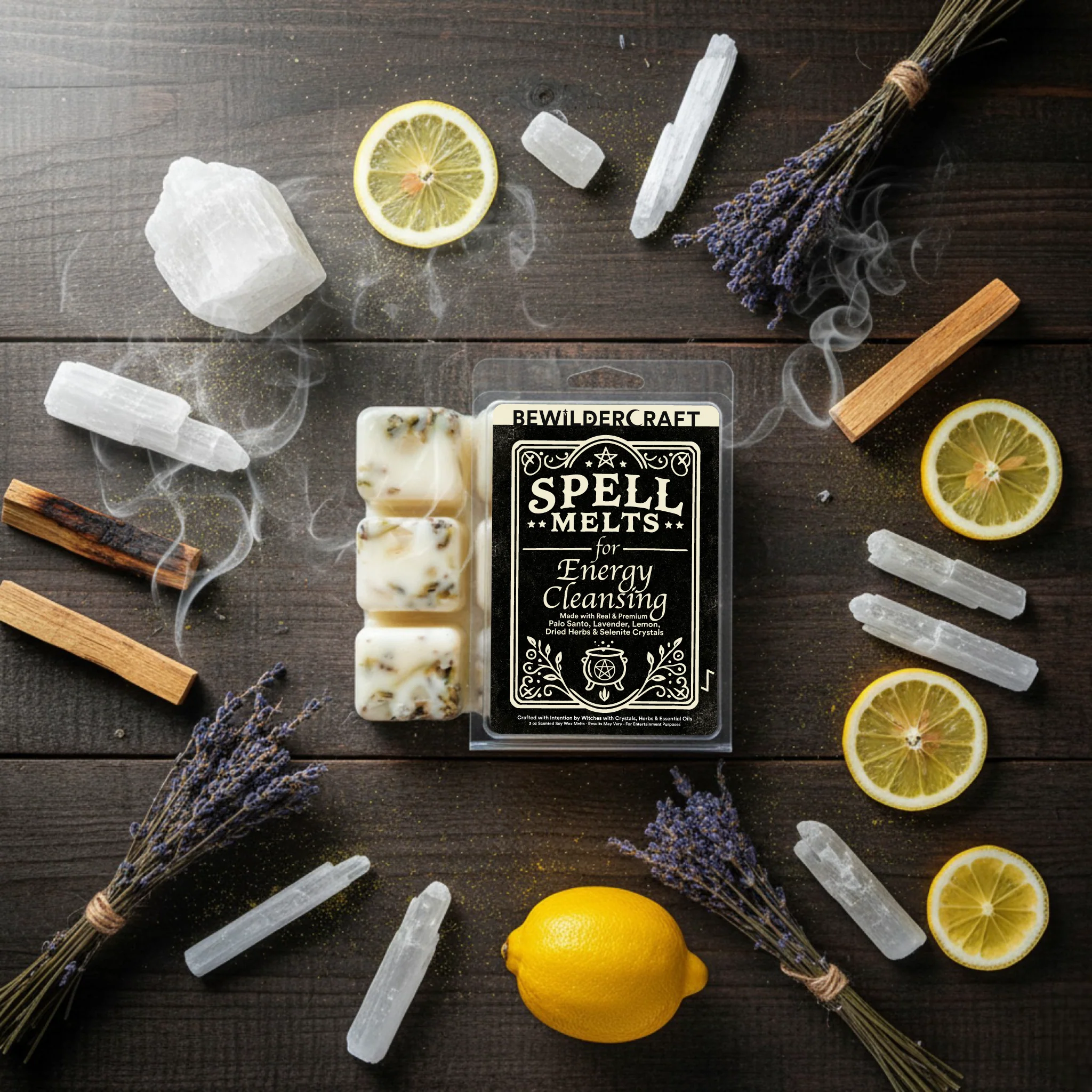 Spell Melts for Energy Cleansing Wax Melts - Image 2