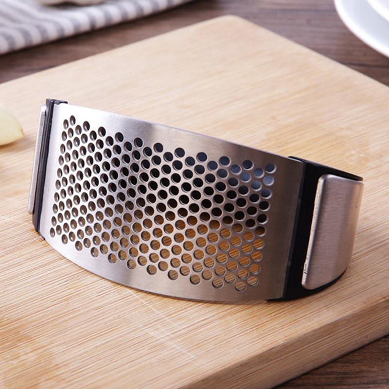 Stainless Steel Garlic Press - Image 11
