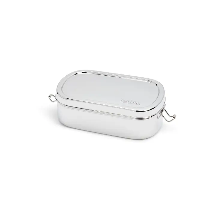 Stainless Steel - Large container with clips - Image 3