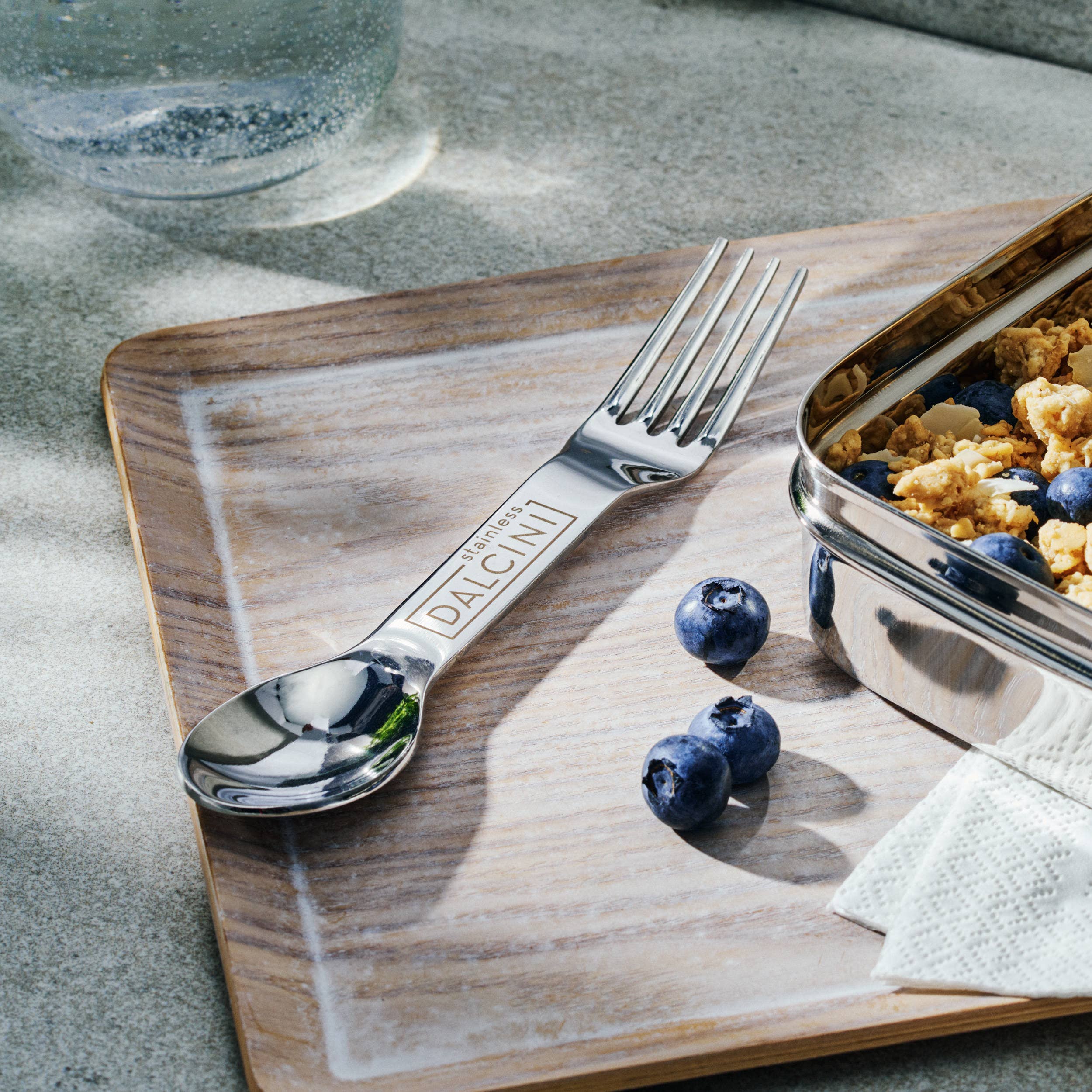 Stainless Steel Spork | Combined Spoon + Fork Utensil - Image 2