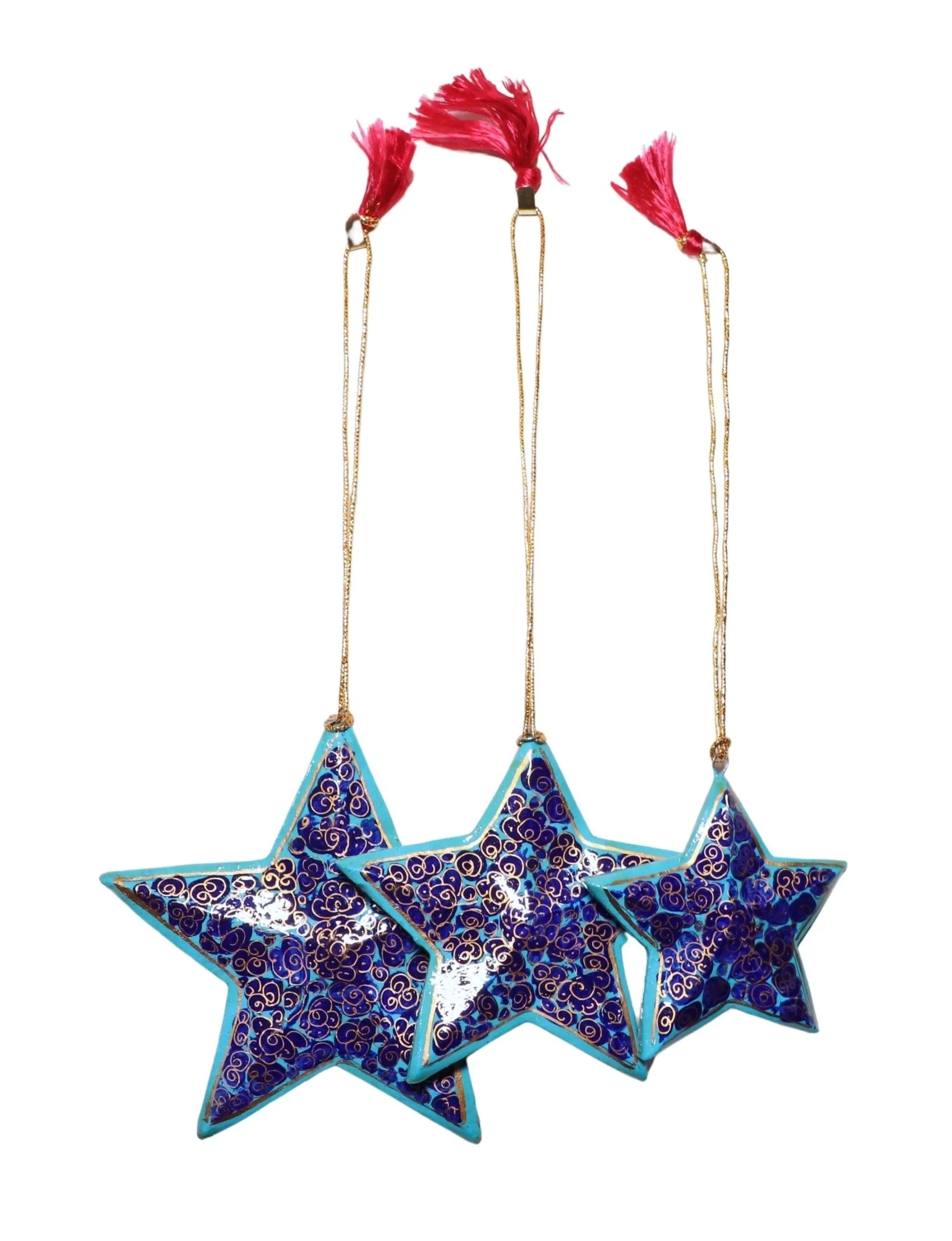 Star Ornaments (Set of 3) - Image 2