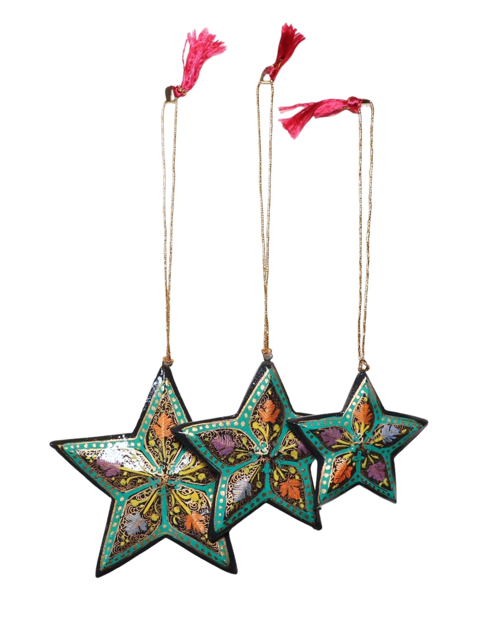 Star Ornaments (Set of 3) - Image 4