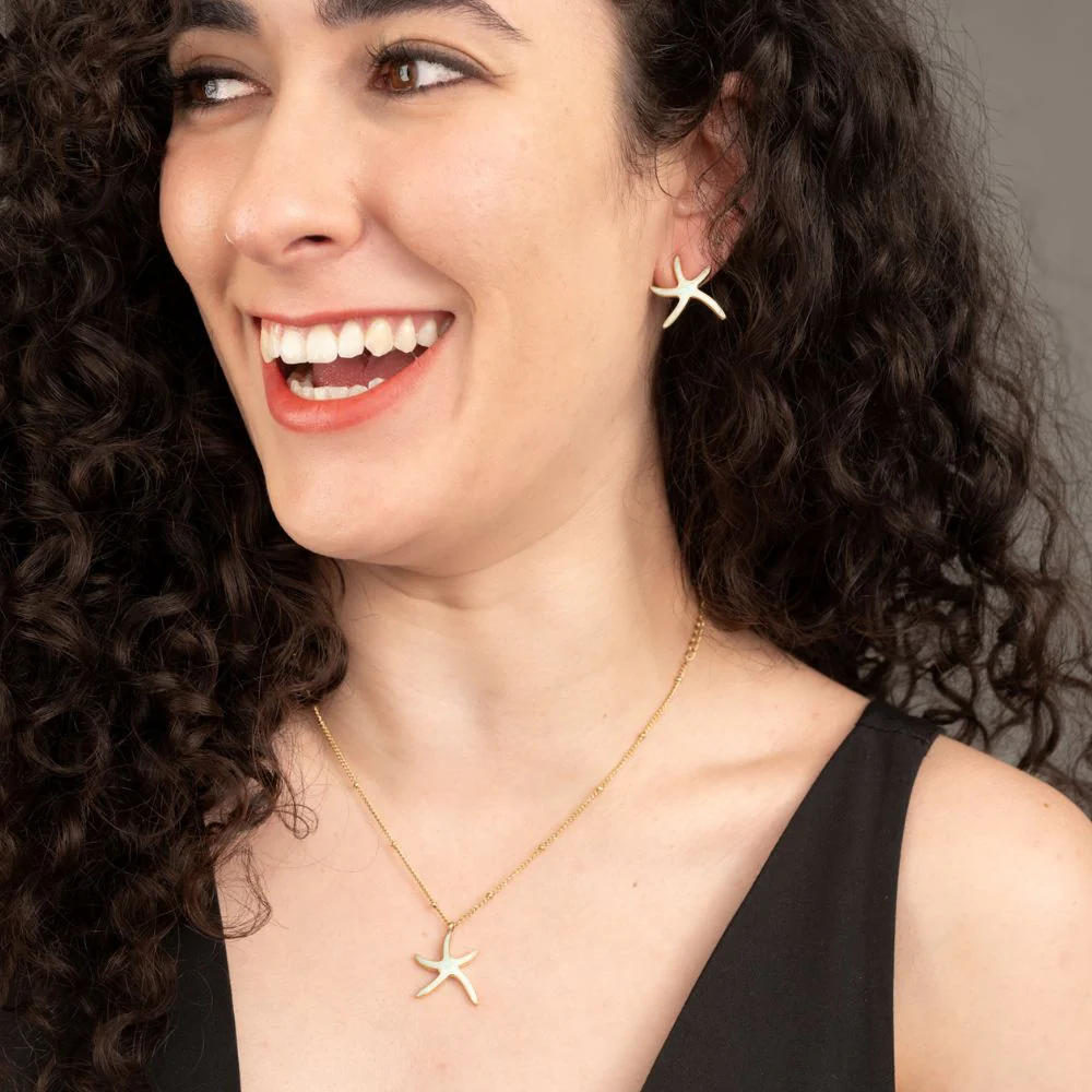 Starfish Hope Stud Earrings - Image 2
