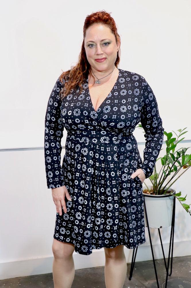 Stella Organic Wrap Dress - Image 5