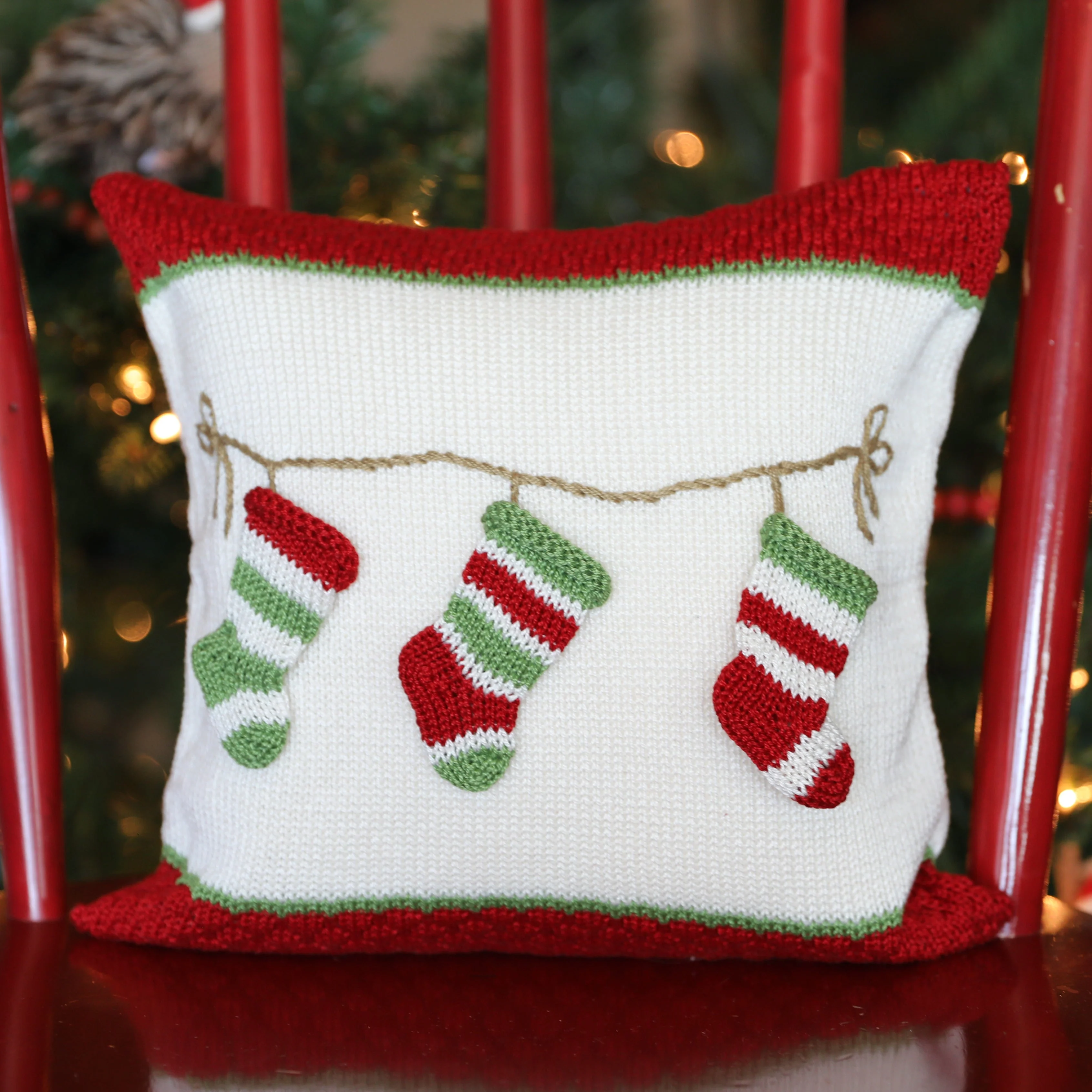 Stocking 10" Pillow - Image 3