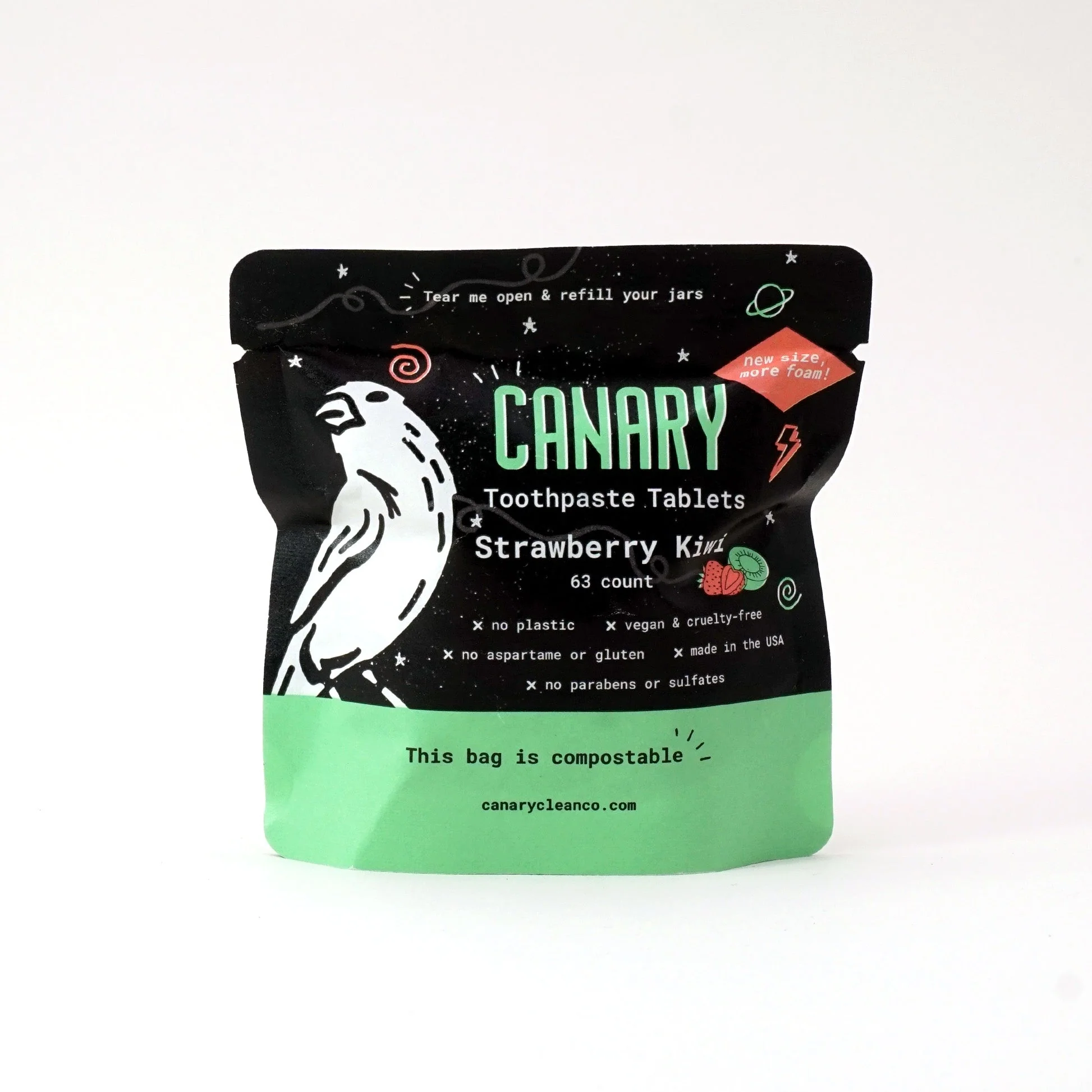 Strawberry + Kiwi Toothpaste Tablets - Image 4