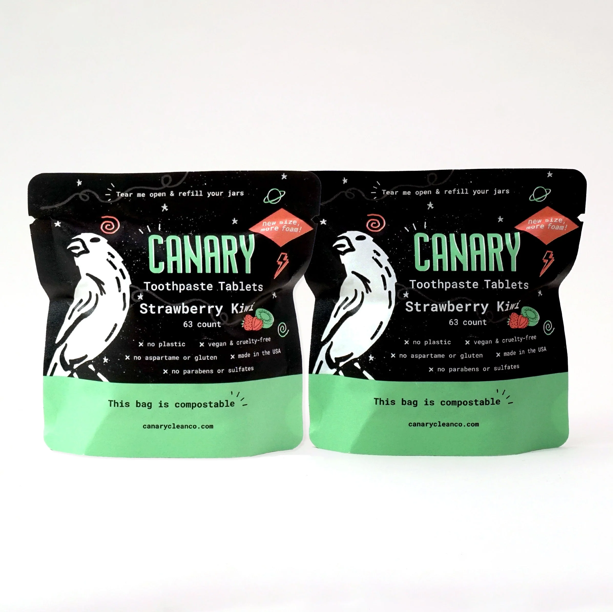Strawberry + Kiwi Toothpaste Tablets - Image 9
