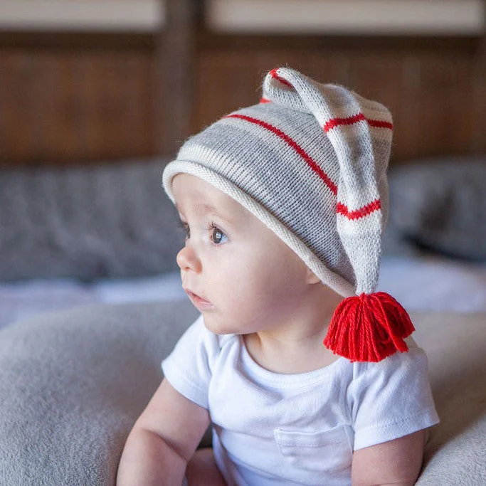 Striped Santa Hat - Image 3