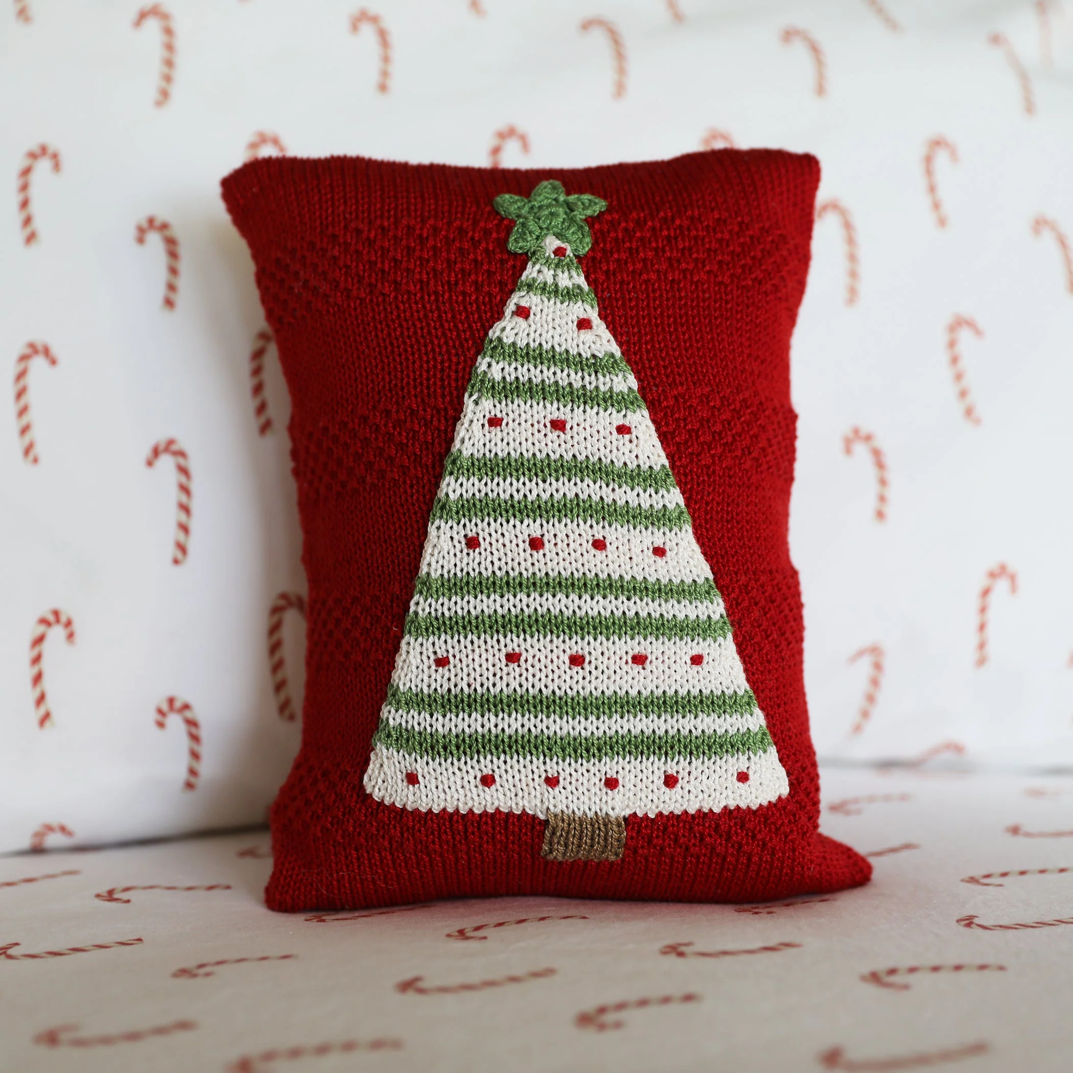 Striped Tree Mini Pillow - Image 3