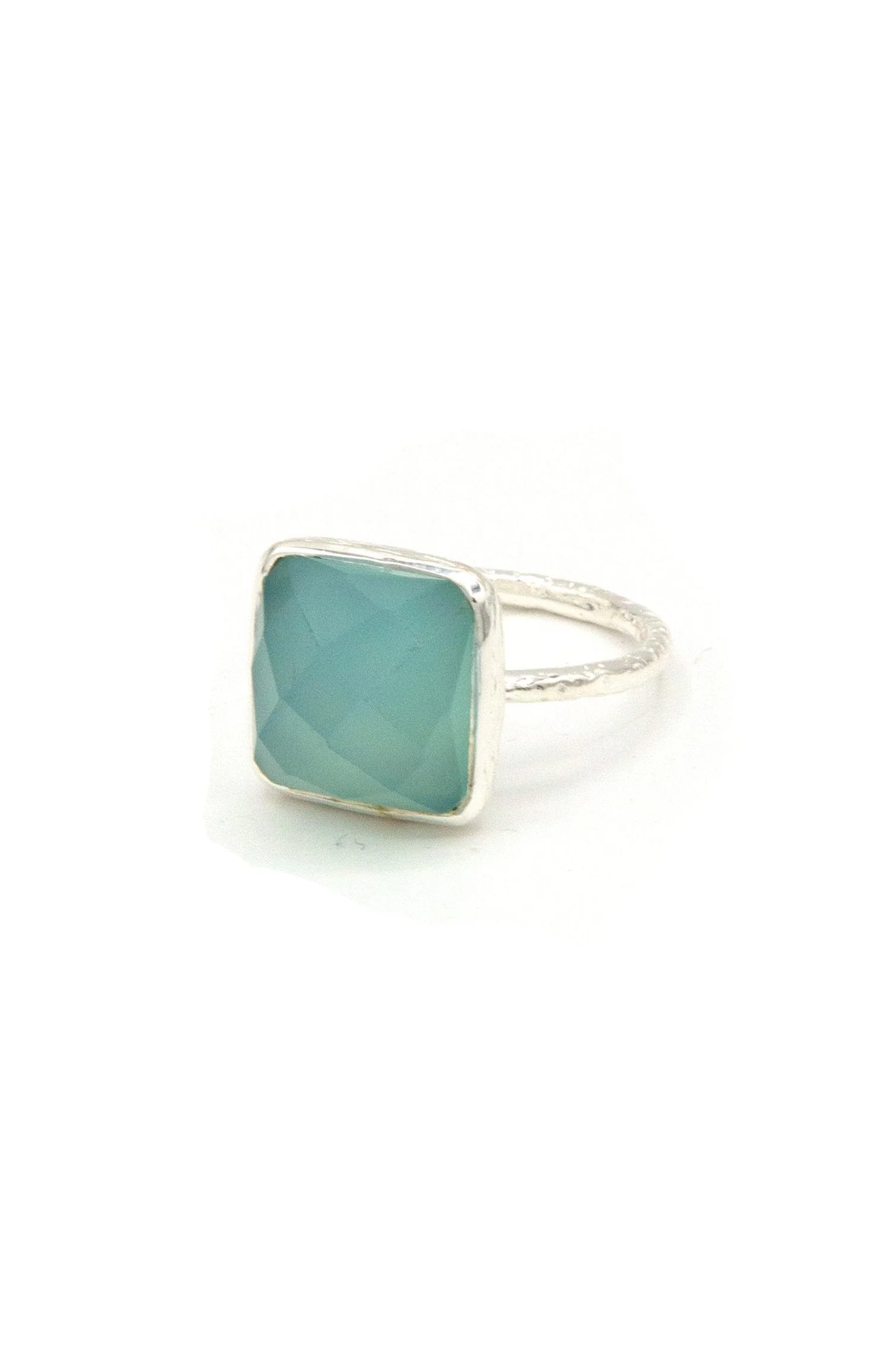 Sultry Sea Ring in Chalcedony - Image 6