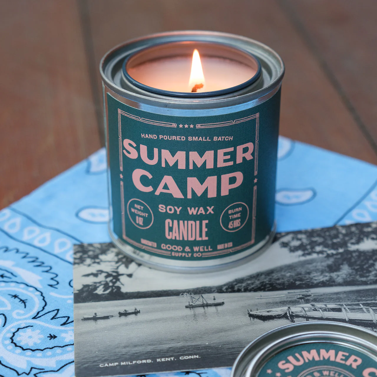 Summer Camp Happy Place Candle - Image 2