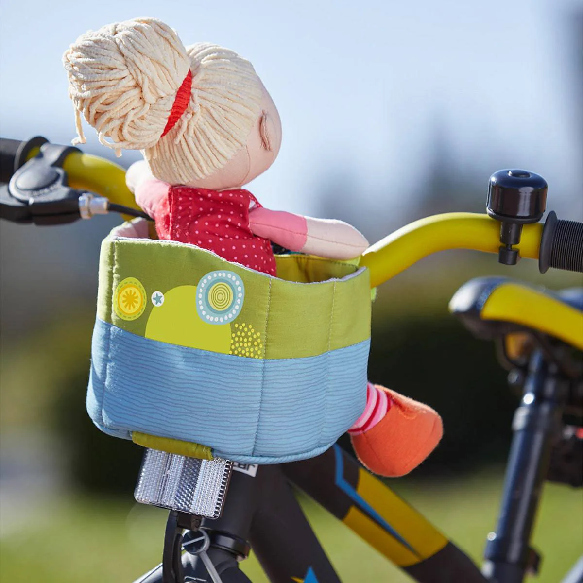 Summer Meadow Doll Bike Seat - Image 2