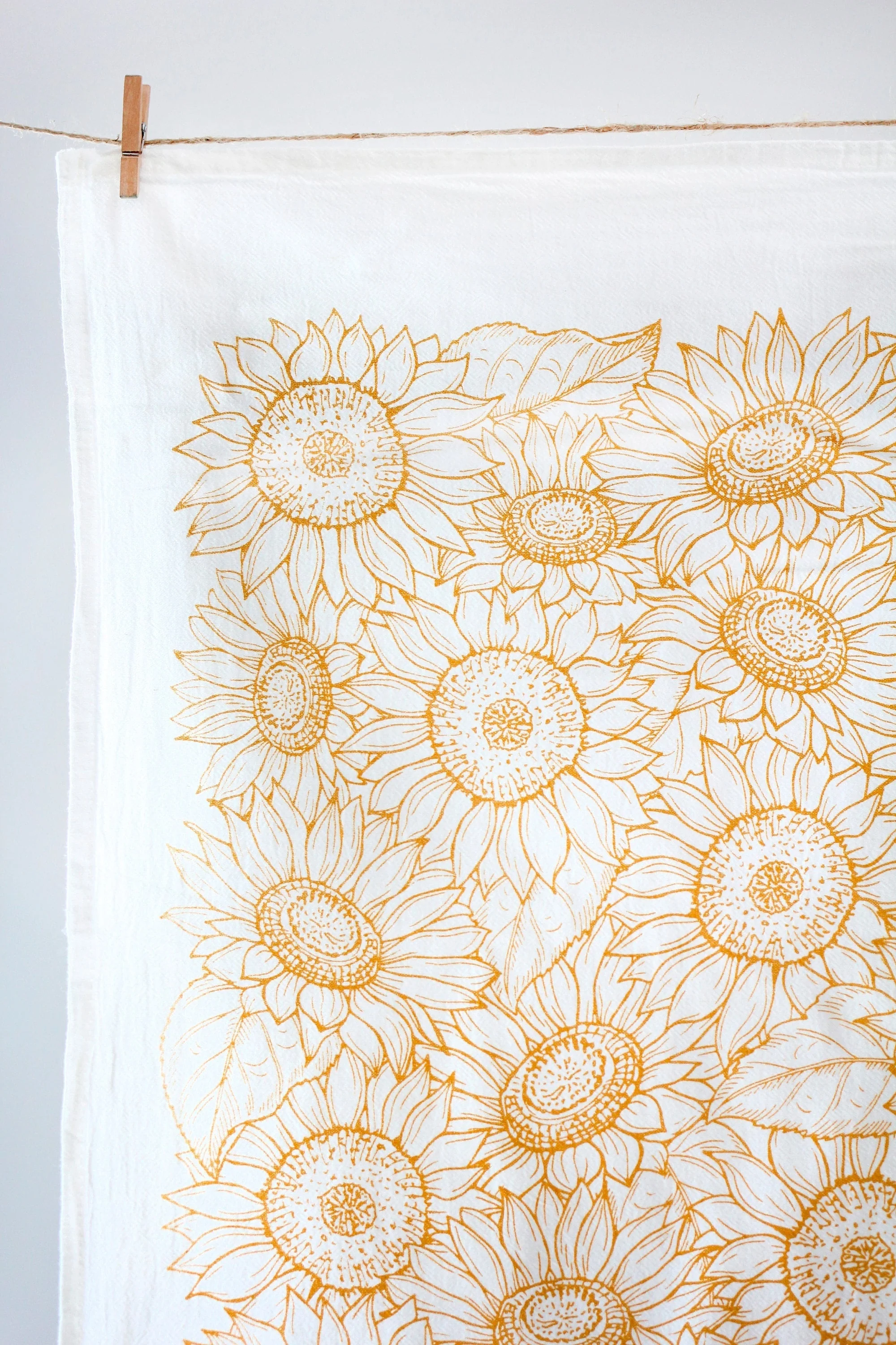 Sunflower Garden Tea Towel - Image 10