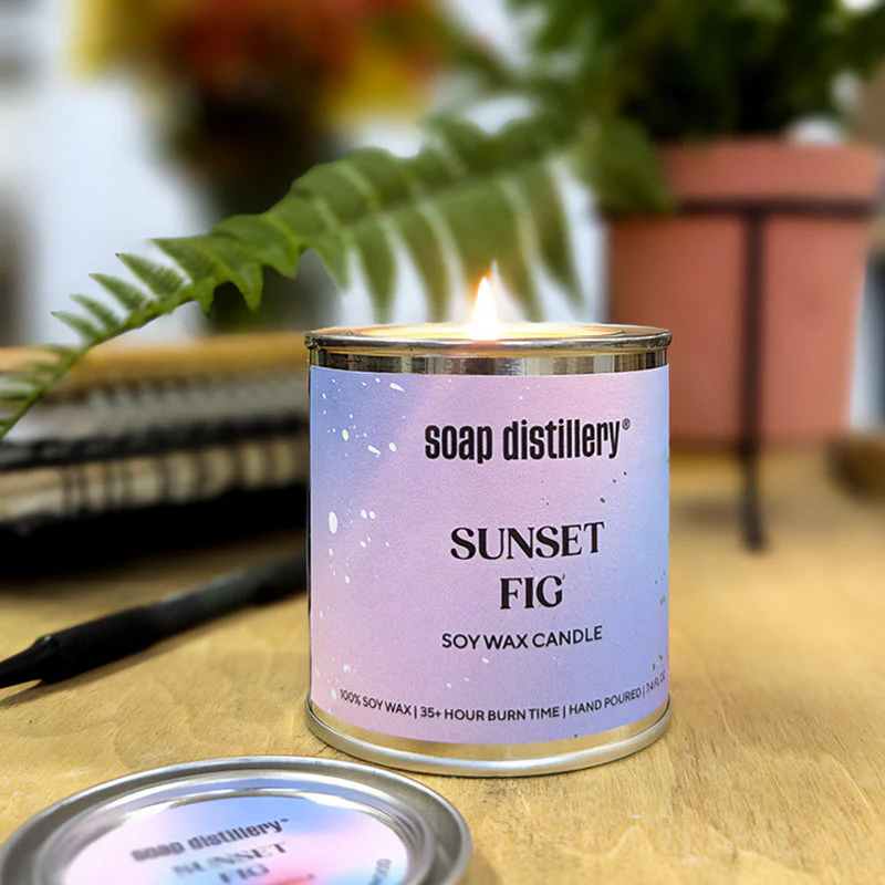 Sunset Fig Soy Wax Candle - Image 2