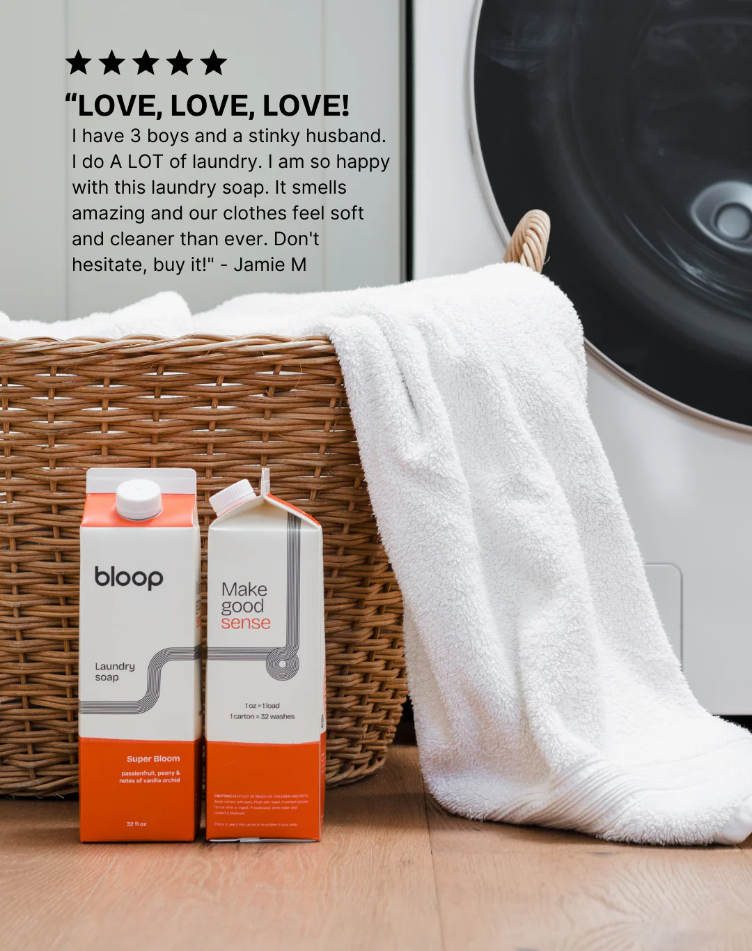 Super Bloom Natural Laundry Soap - Image 3