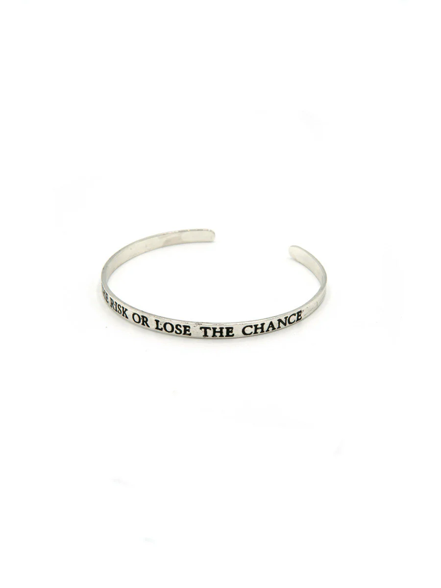 Take The Risk Quote Cuff - Image 6