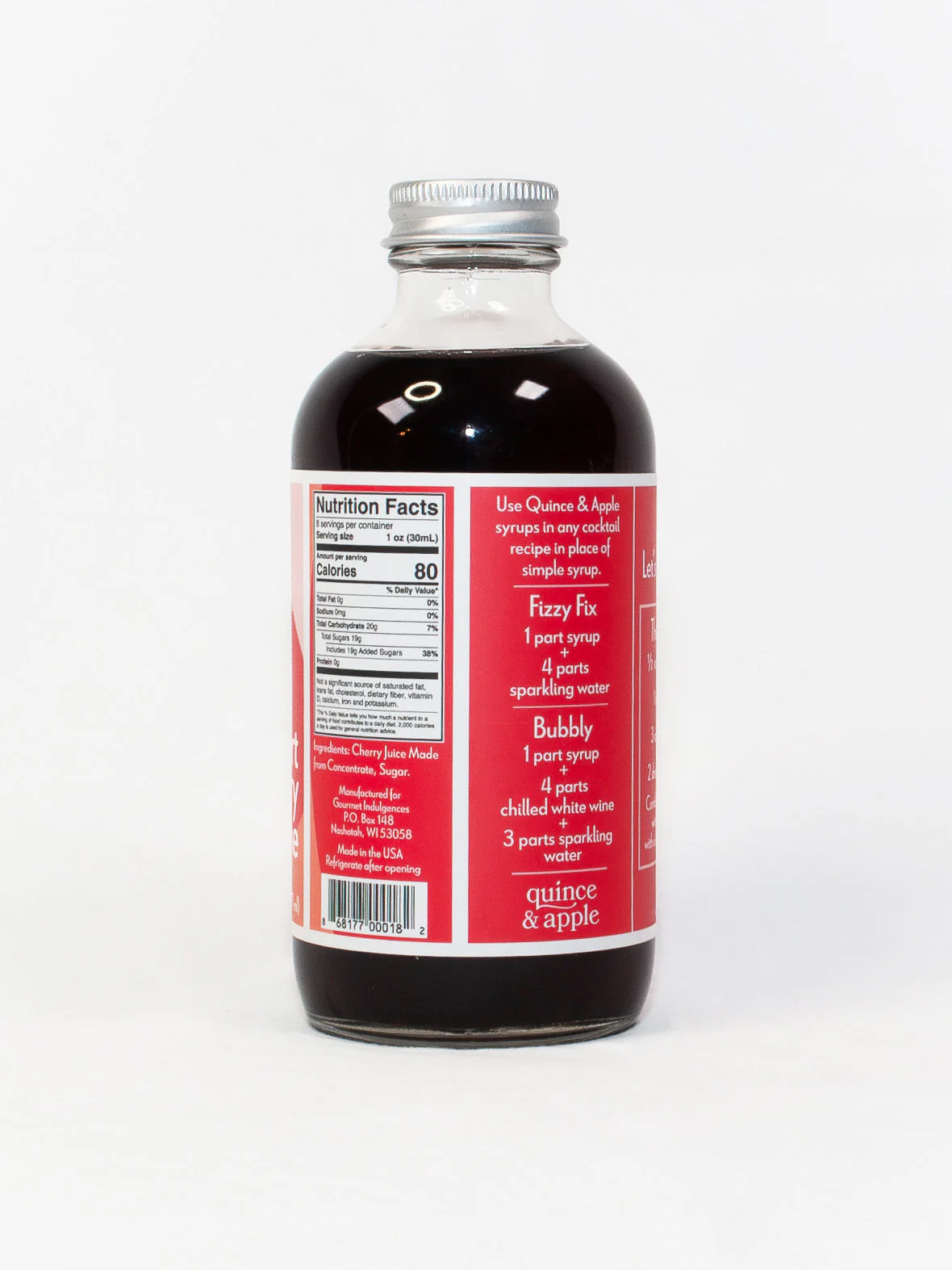 Tart Cherry Grenadine Simple Syrup - Image 4