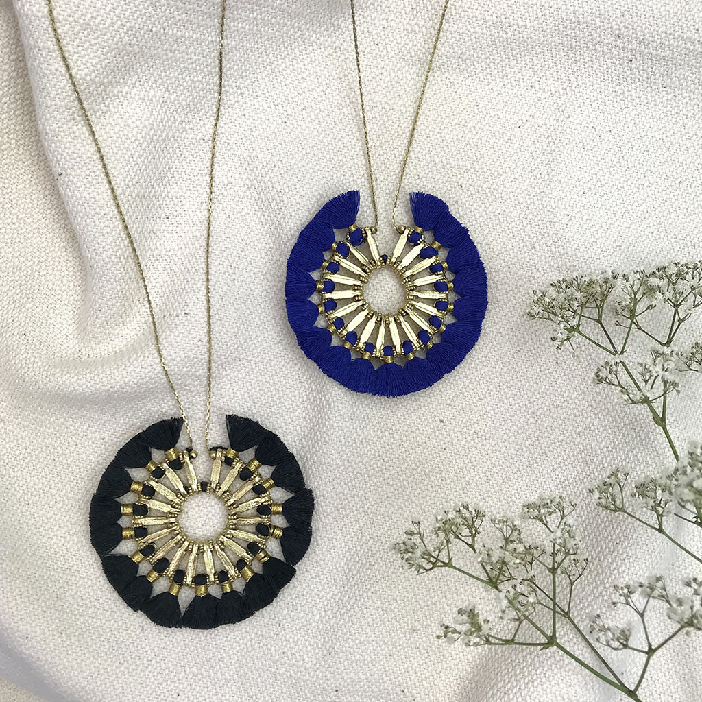 Tassel Halo Necklace - Image 2