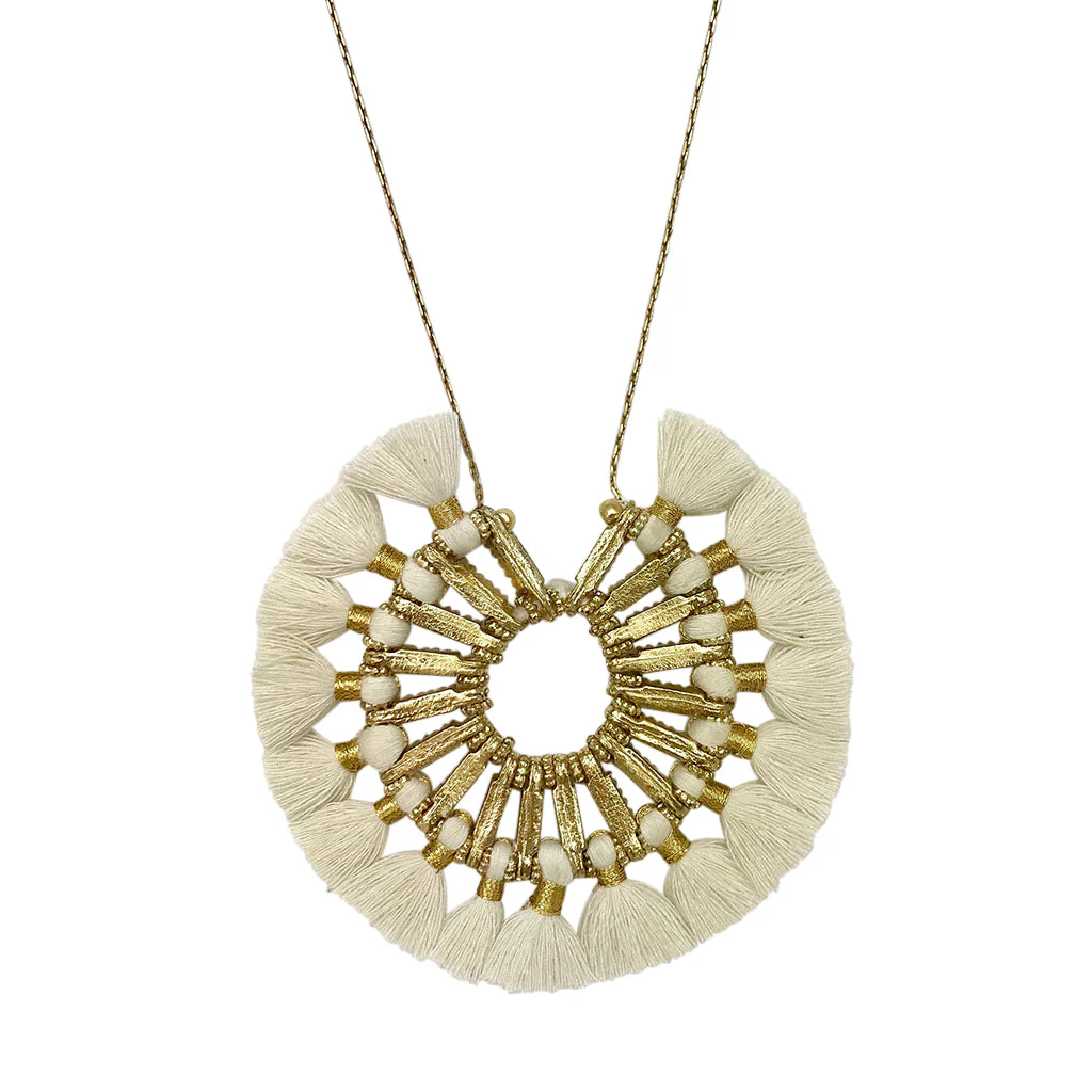 Tassel Halo Necklace - Image 8