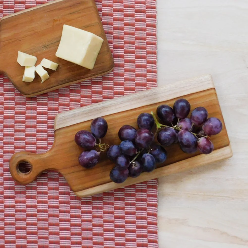 Teak Wood Rectangular Cheese Board - Image 5