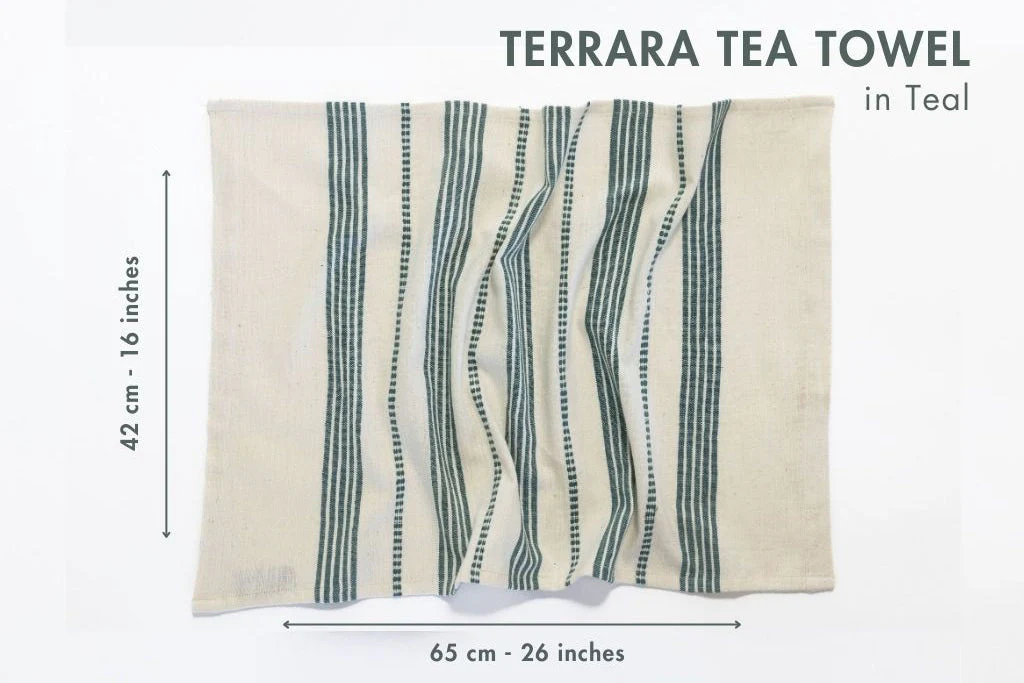 Terrara Handwoven Ethiopian Cotton Tea Towel - Image 7