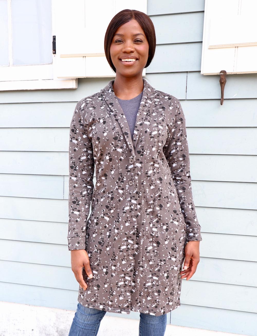 Terrazo Organic Coat- FINAL SALE - Image 2