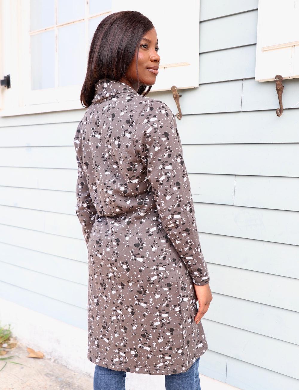 Terrazo Organic Coat- FINAL SALE - Image 5