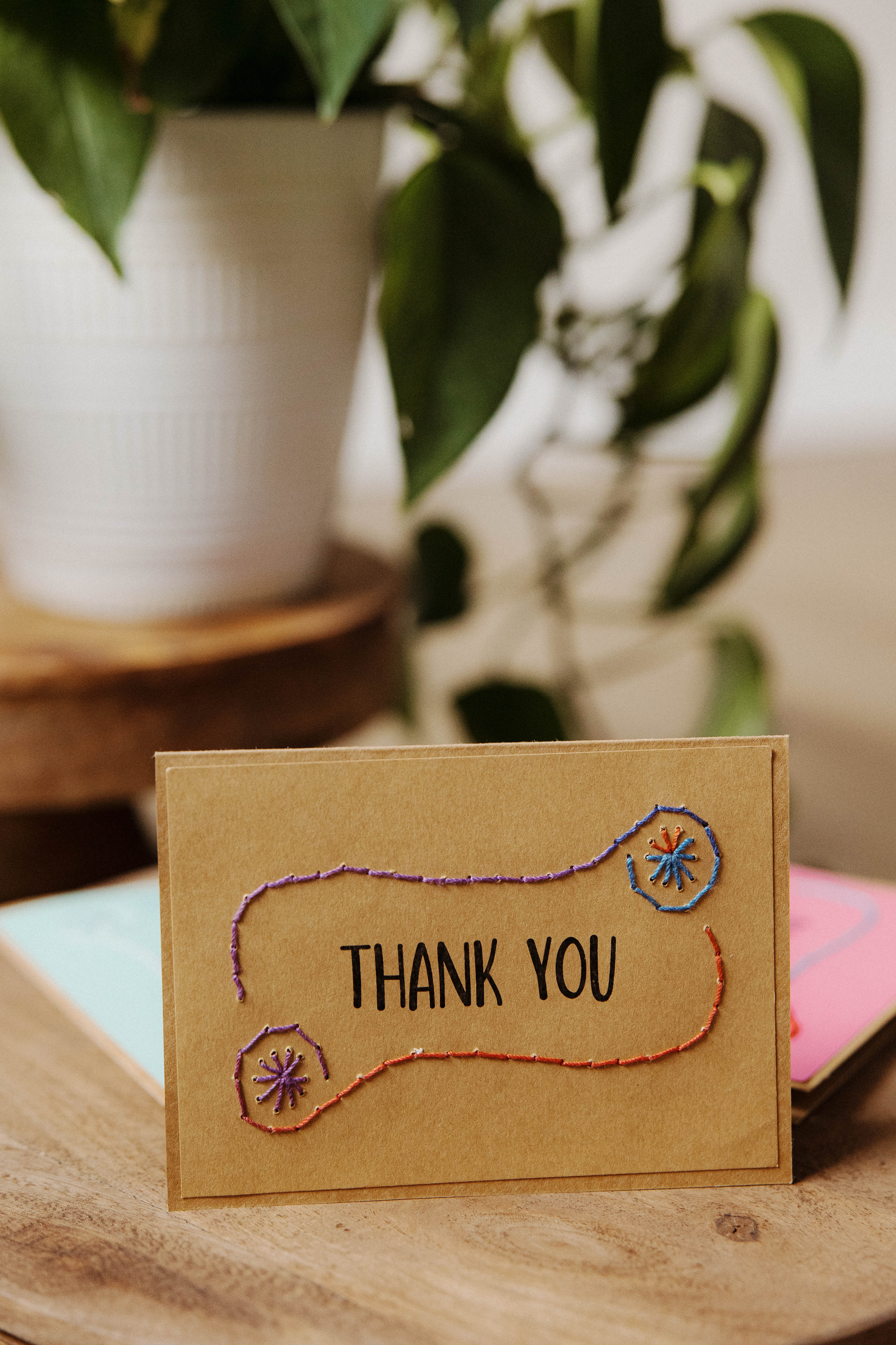 Thank You Scroll Greeting Cards - Image 2