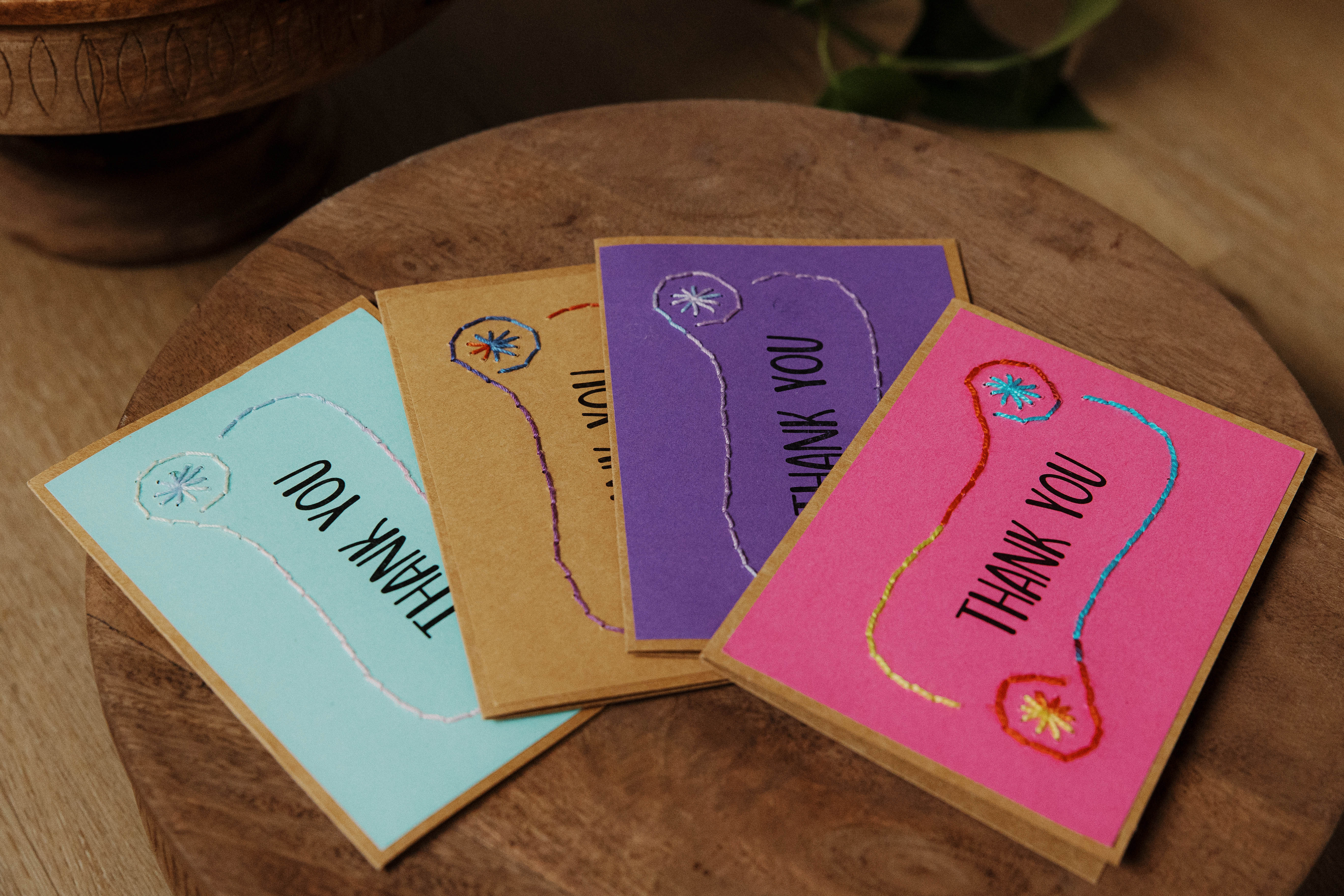 Thank You Scroll Greeting Cards - Image 3
