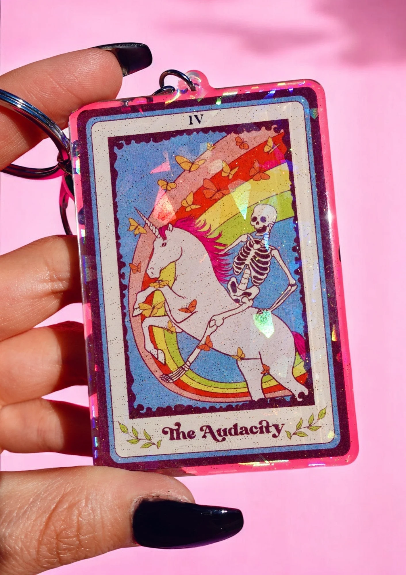 The Audacity Holographic Keychain - Image 2