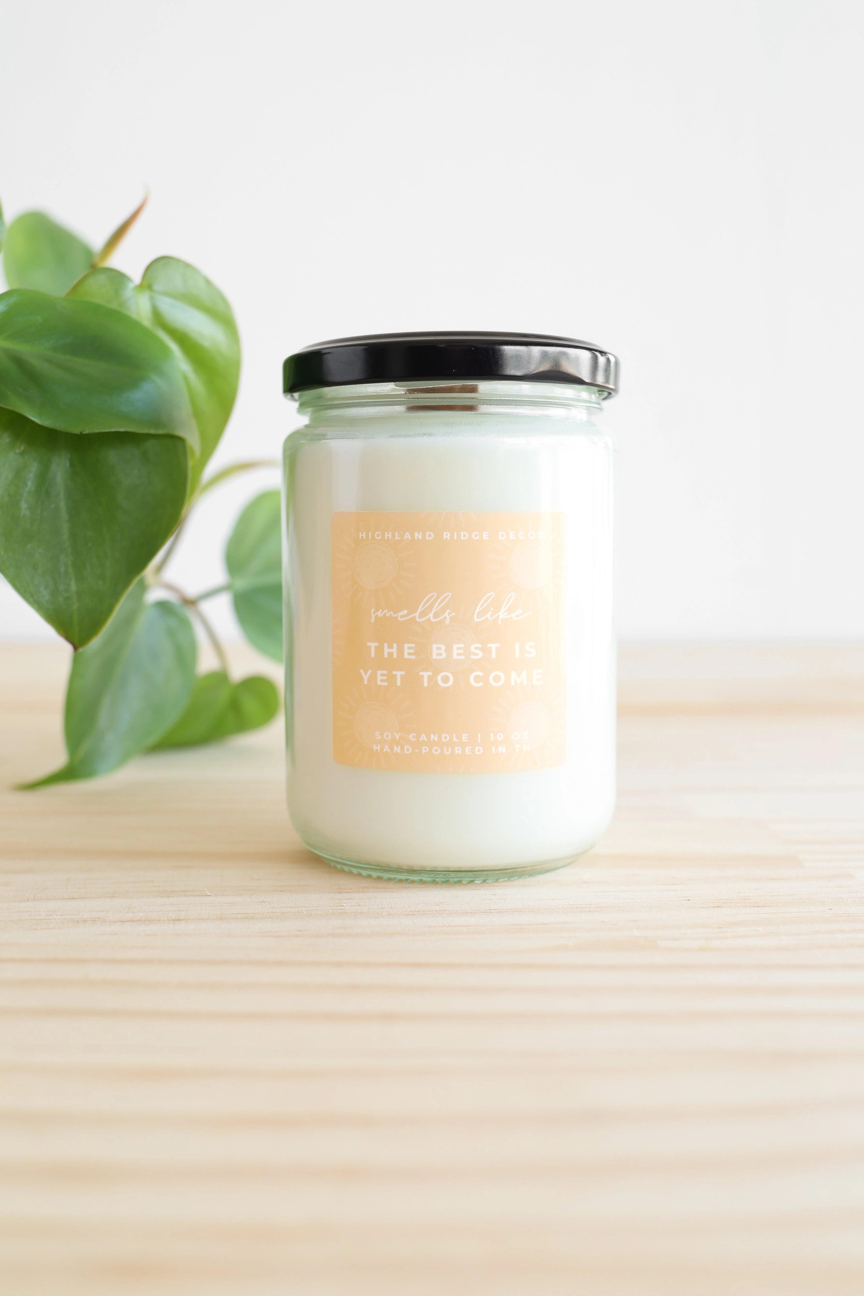 The Best is Yet to Come Candle | Citrus Agave - Image 2