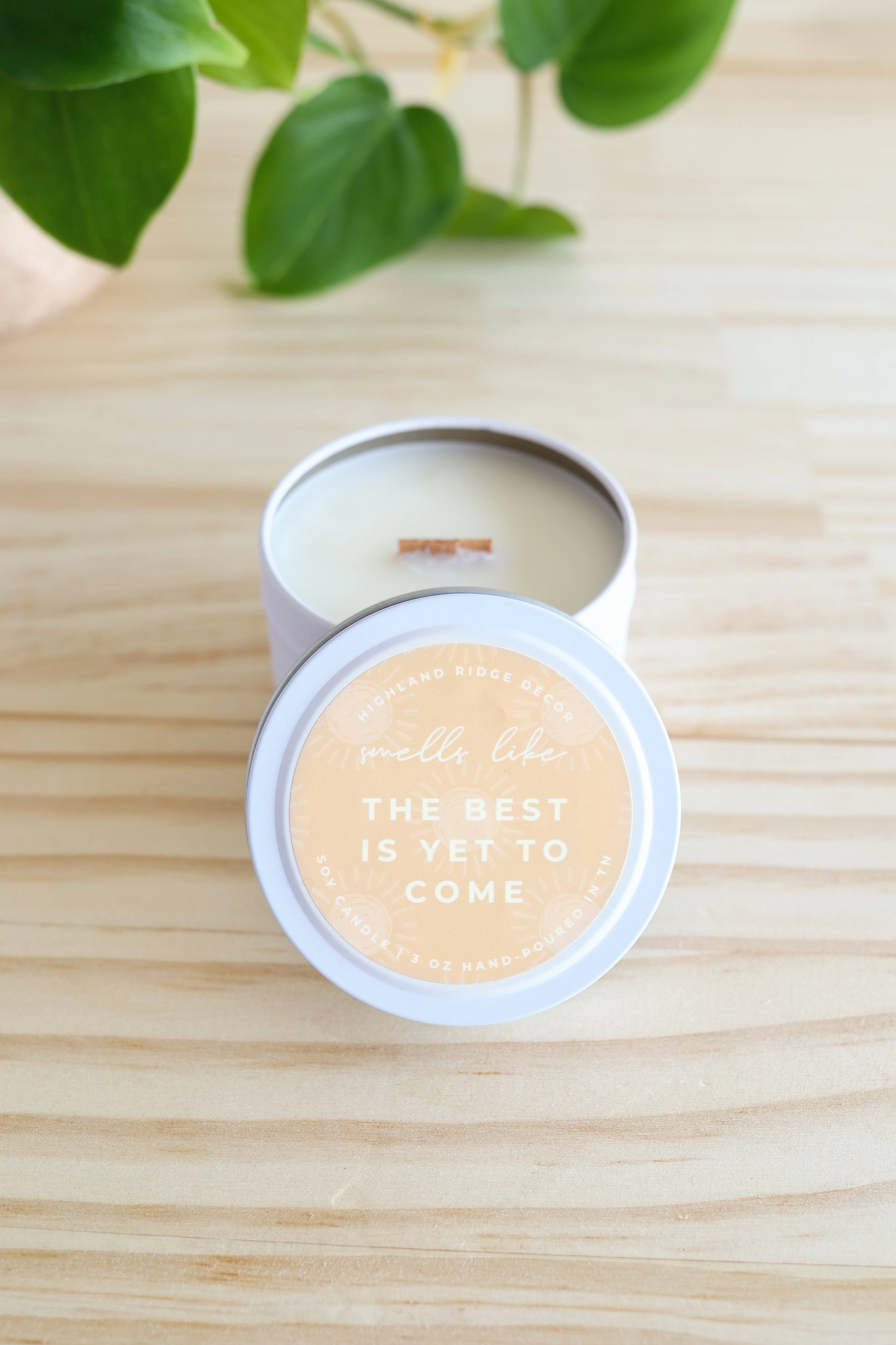 The Best is Yet to Come Candle | Citrus Agave - Image 3