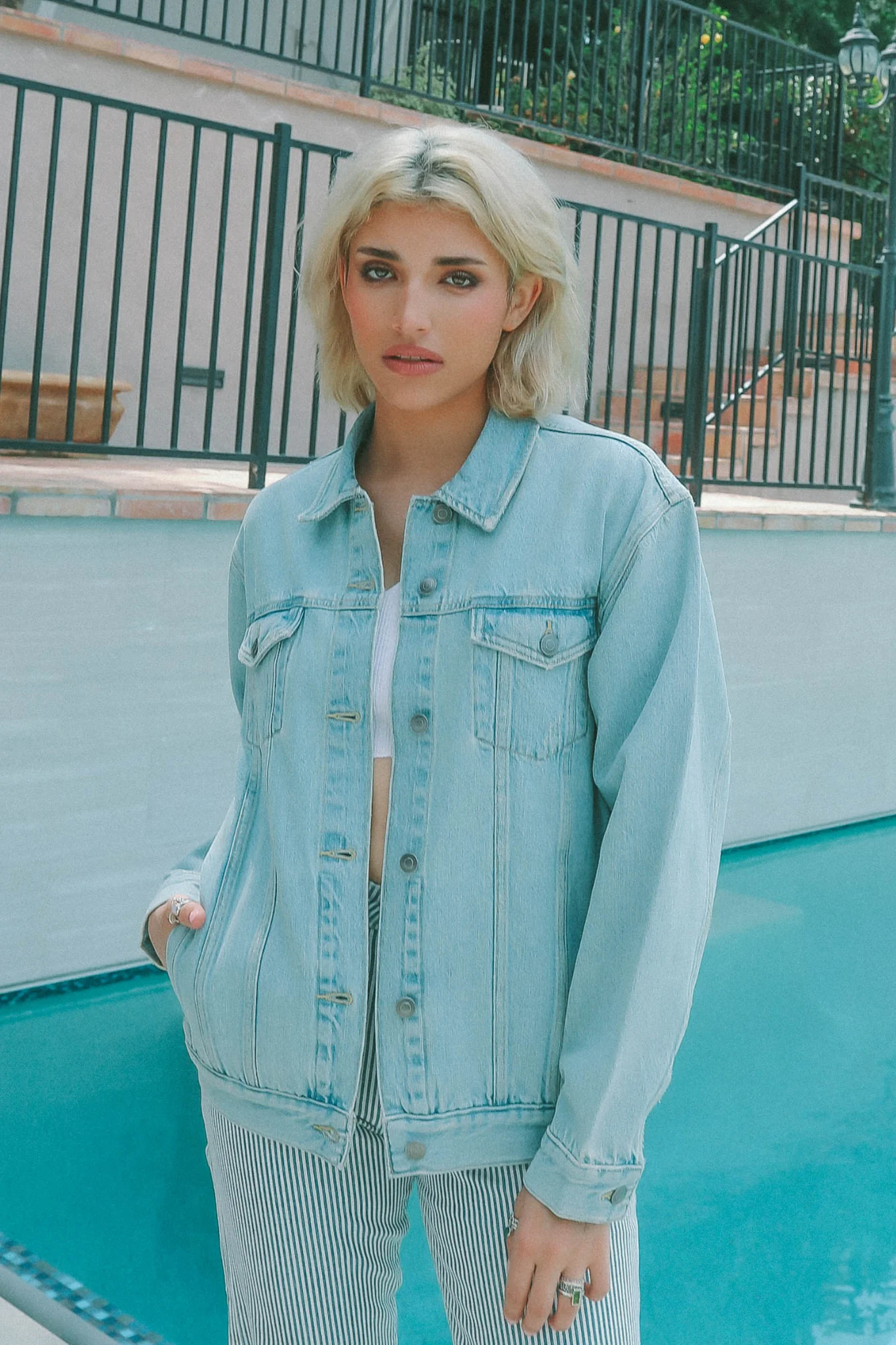 The Canyon Bleach Denim Jacket - Image 2