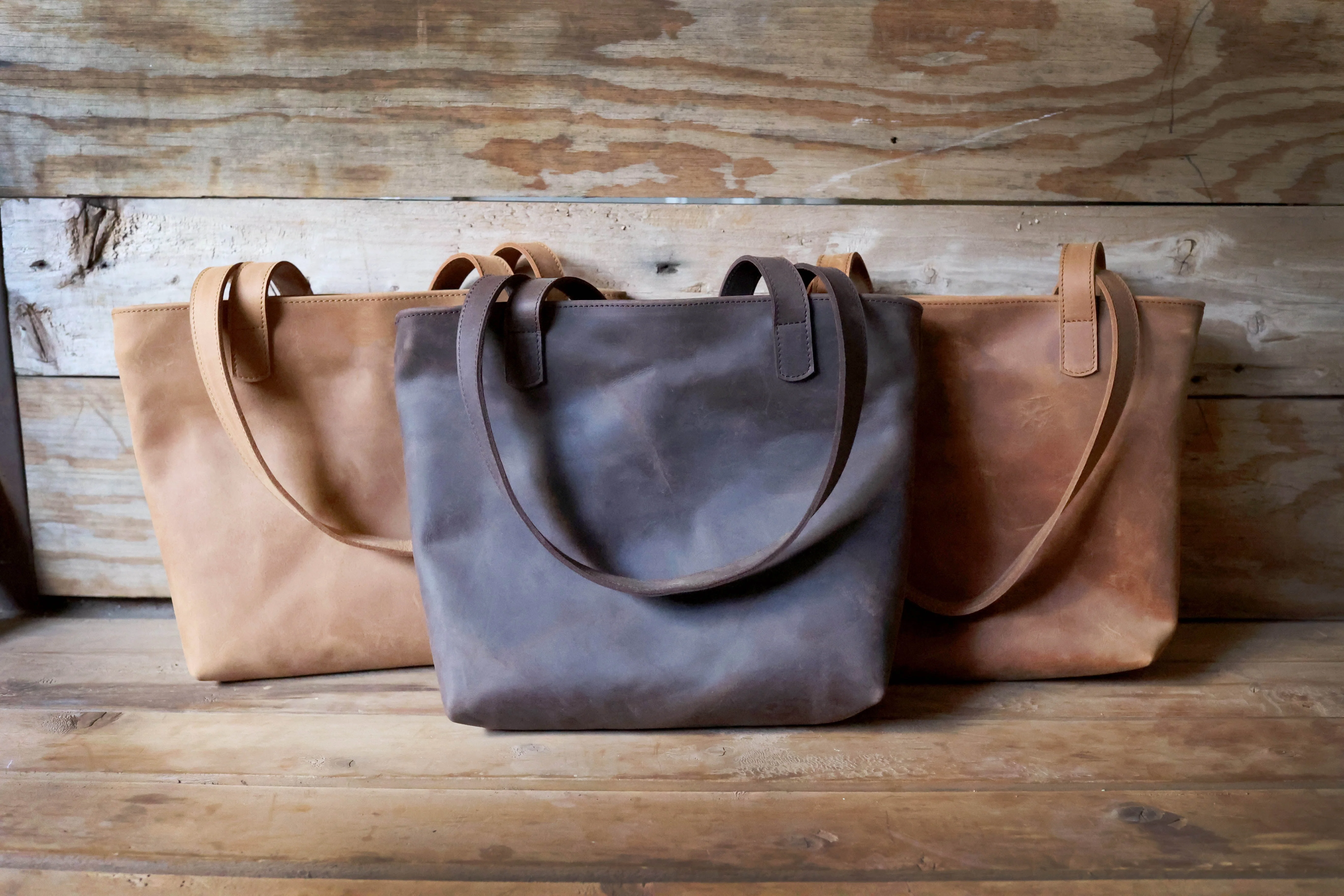 Kilele Leather Market Tote - Image 7