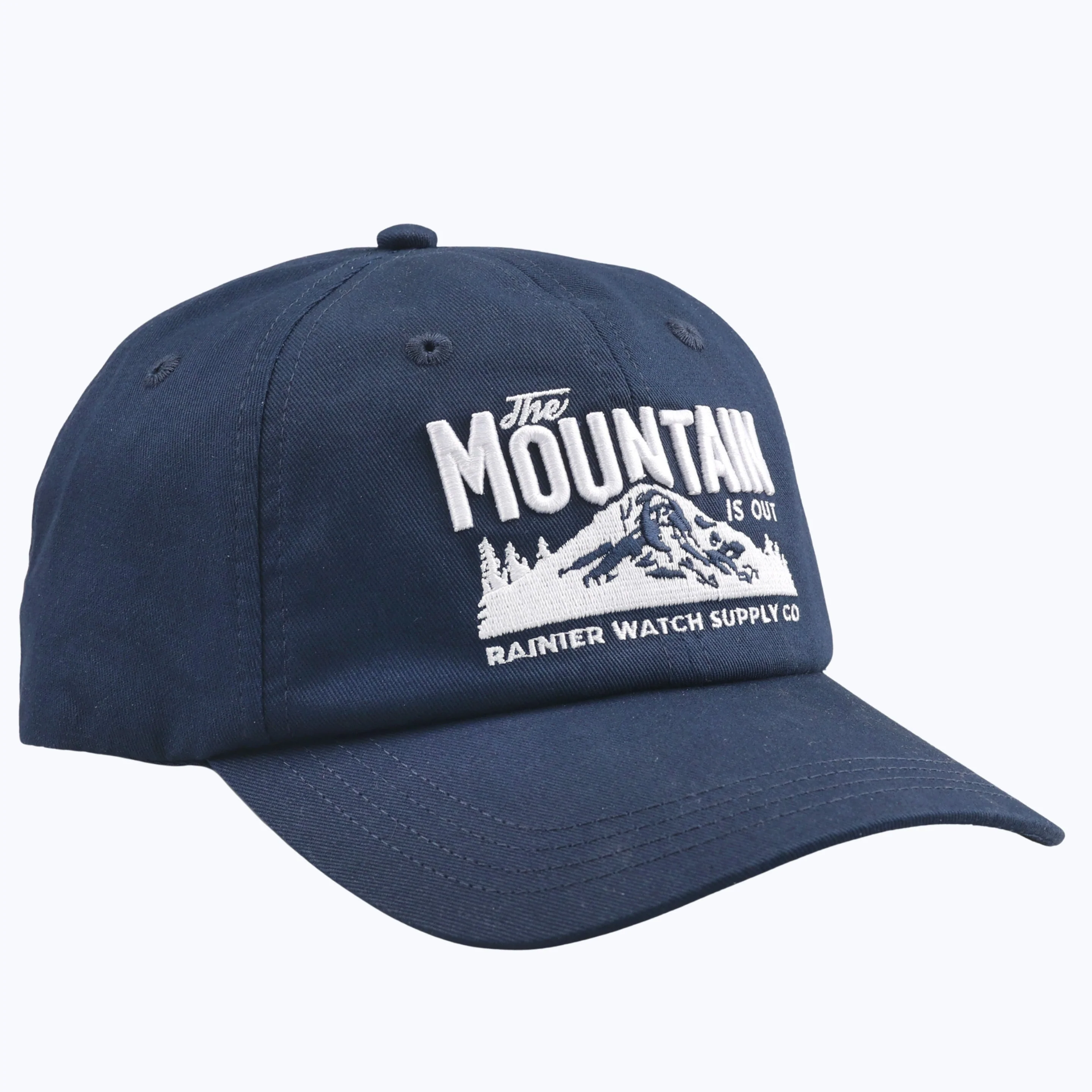 The Mountain Is Out Dad Cap - Navy - Image 2
