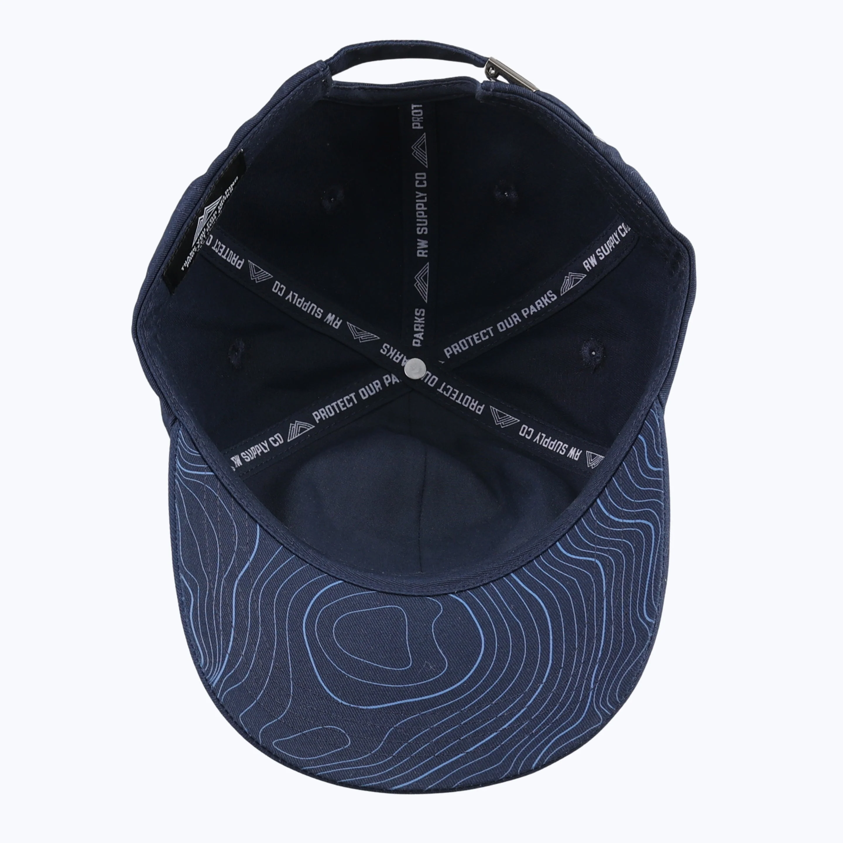 The Mountain Is Out Dad Cap - Navy - Image 3