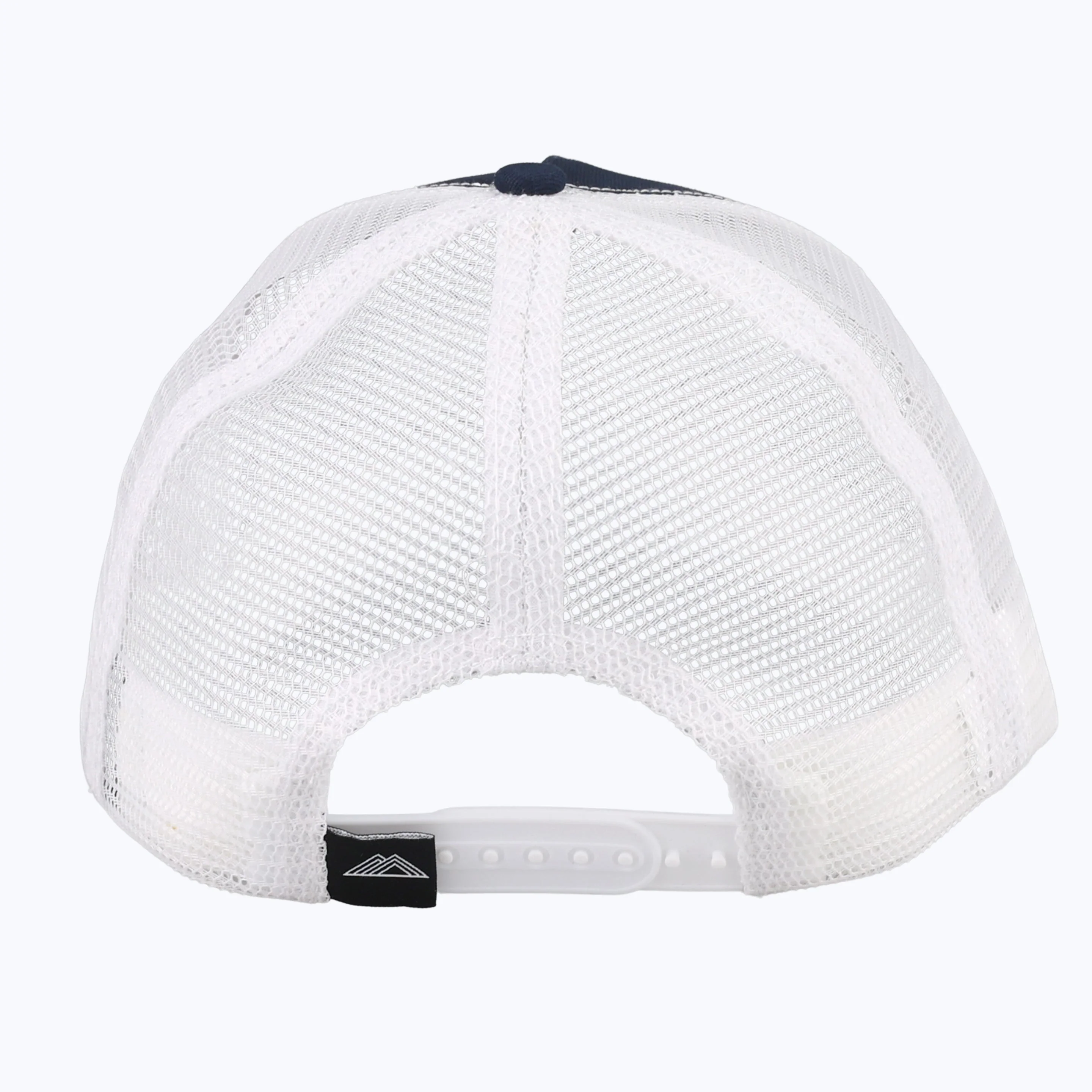 The Mountain Is Out Rope Trucker Snapback Cap - Navy/White - Image 5