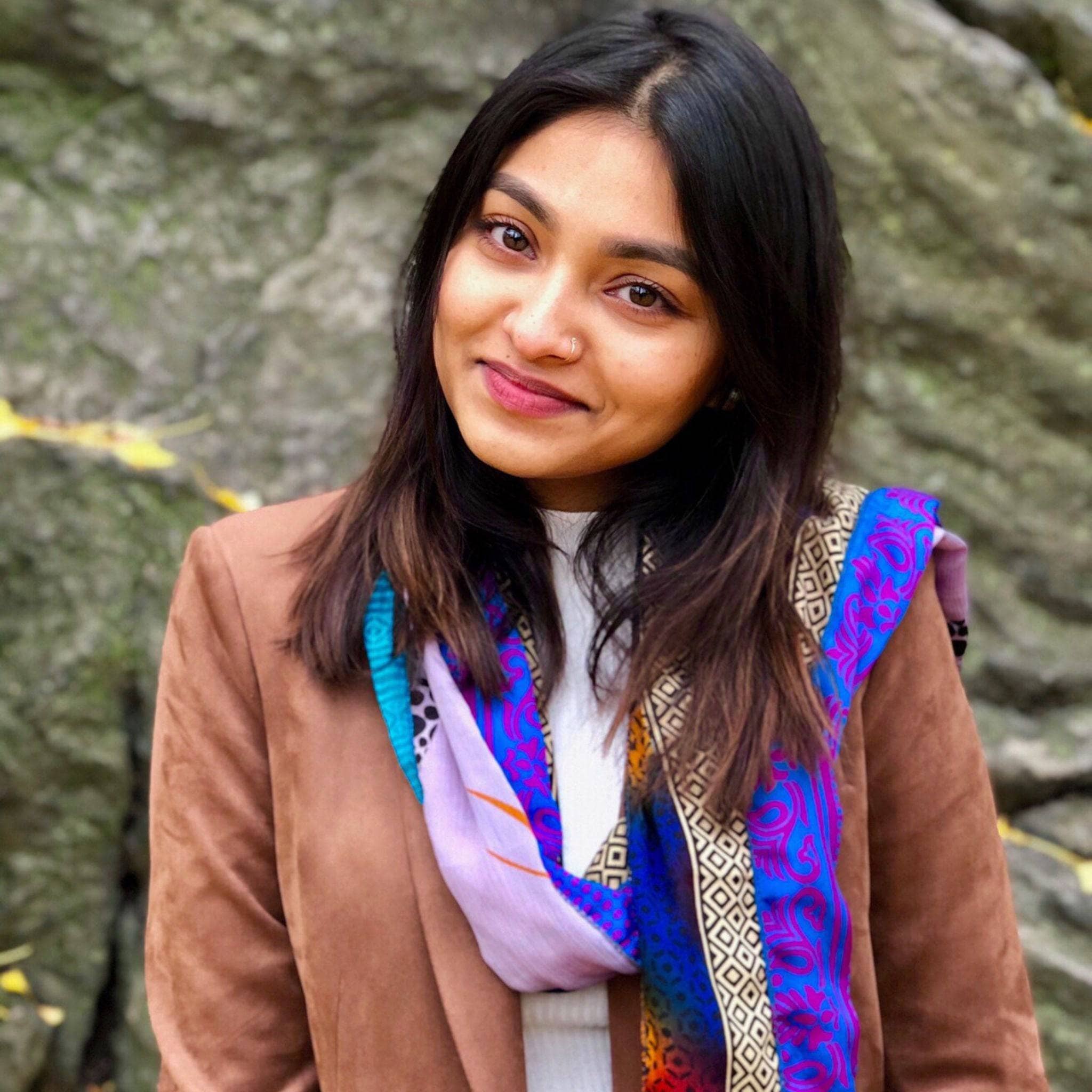 The Original Medley Scarf. ♻️ Made from Sari Magic - Image 10