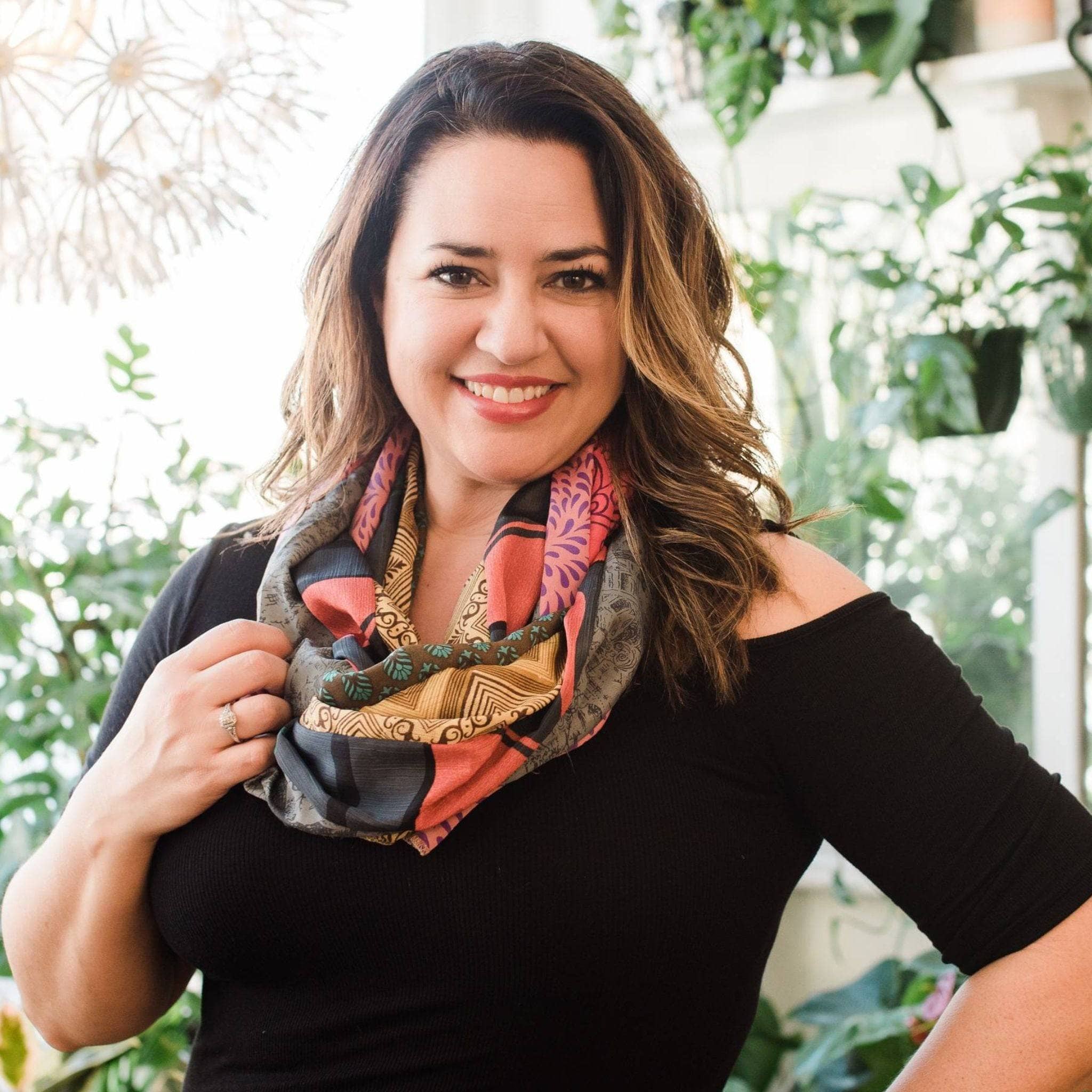 The Original Medley Scarf. ♻️ Made from Sari Magic - Image 9