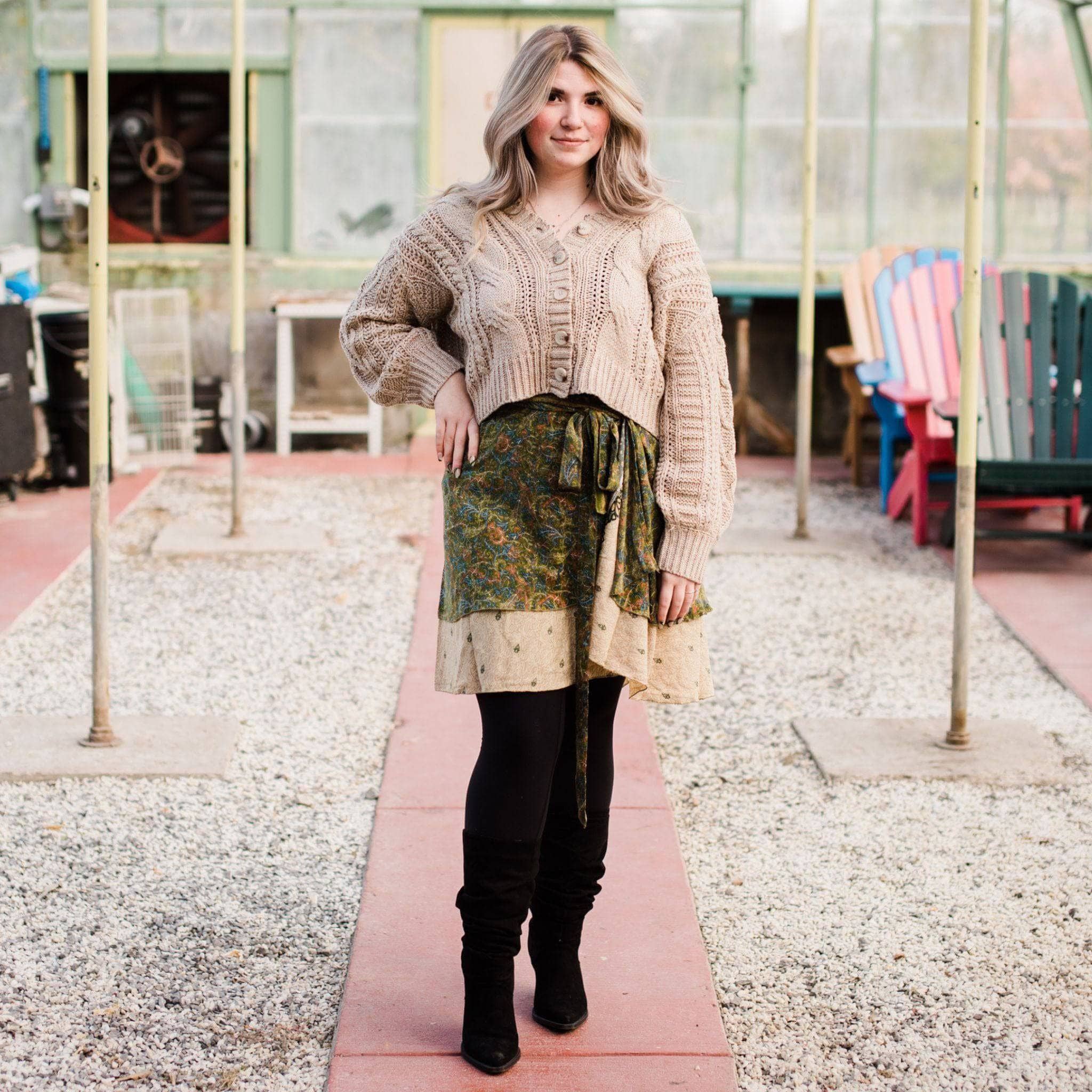 The Original Sari Wrap Skirt - Image 23