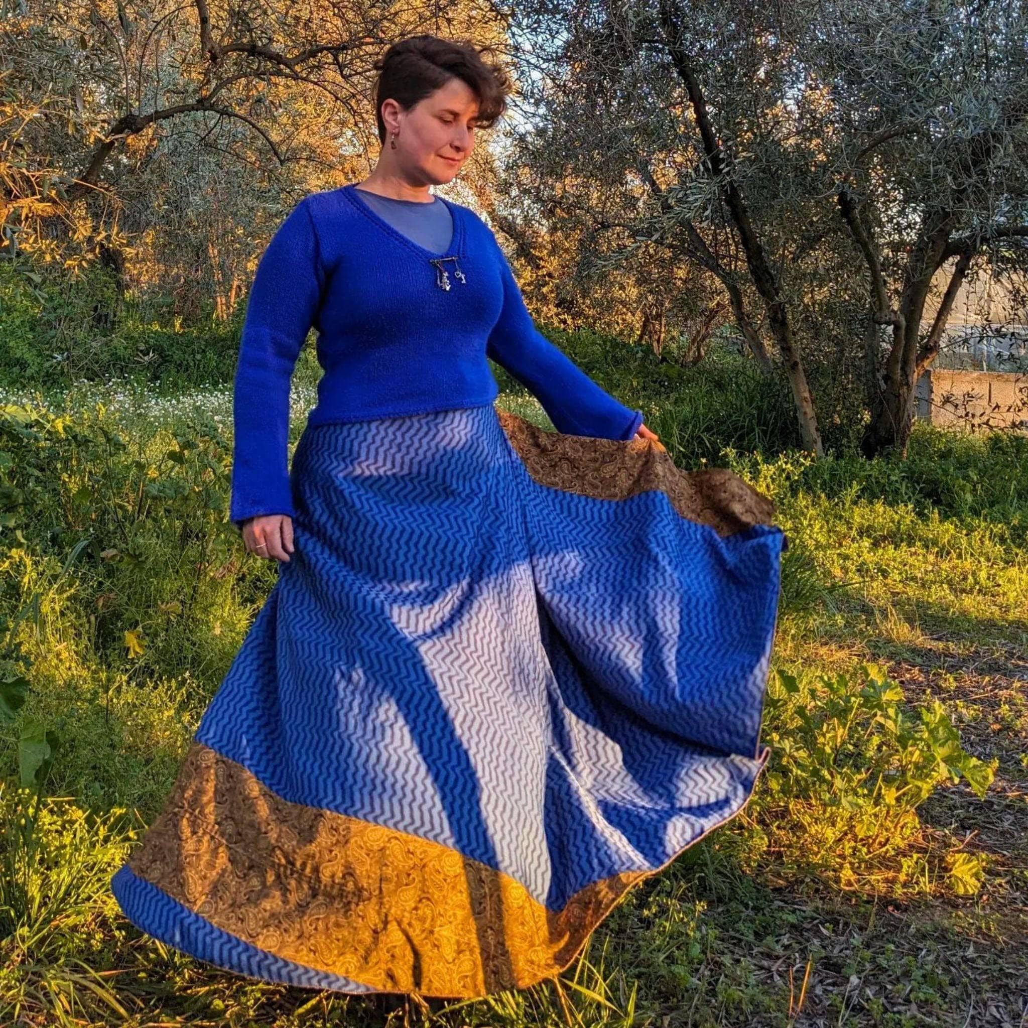 The Original Sari Wrap Skirt - Image 26